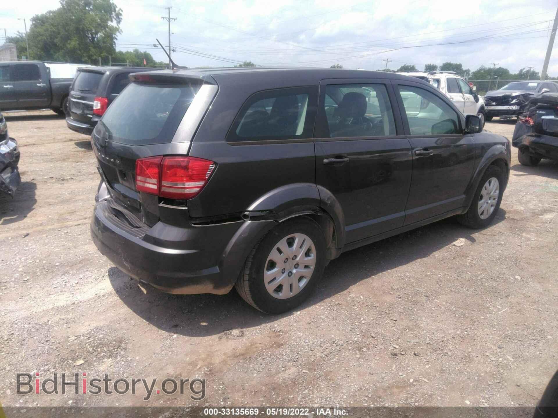 2014 DODGE JOURNEY - VIN: 3C4PDCAB4ET277328 - Фото 4