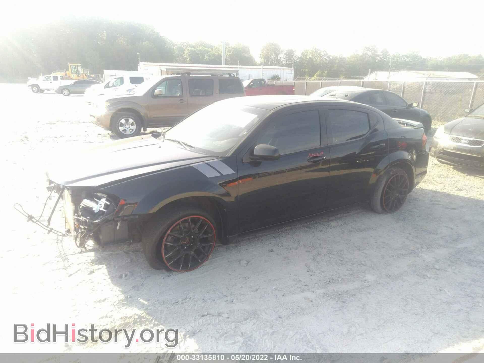 2013 DODGE AVENGER - VIN: 1C3CDZBG2DN587377 - Фото 2