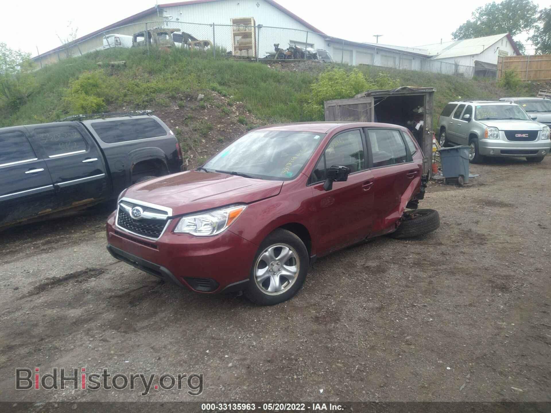 2015 SUBARU FORESTER - VIN: JF2SJAAC4FH824440 - Фото 2