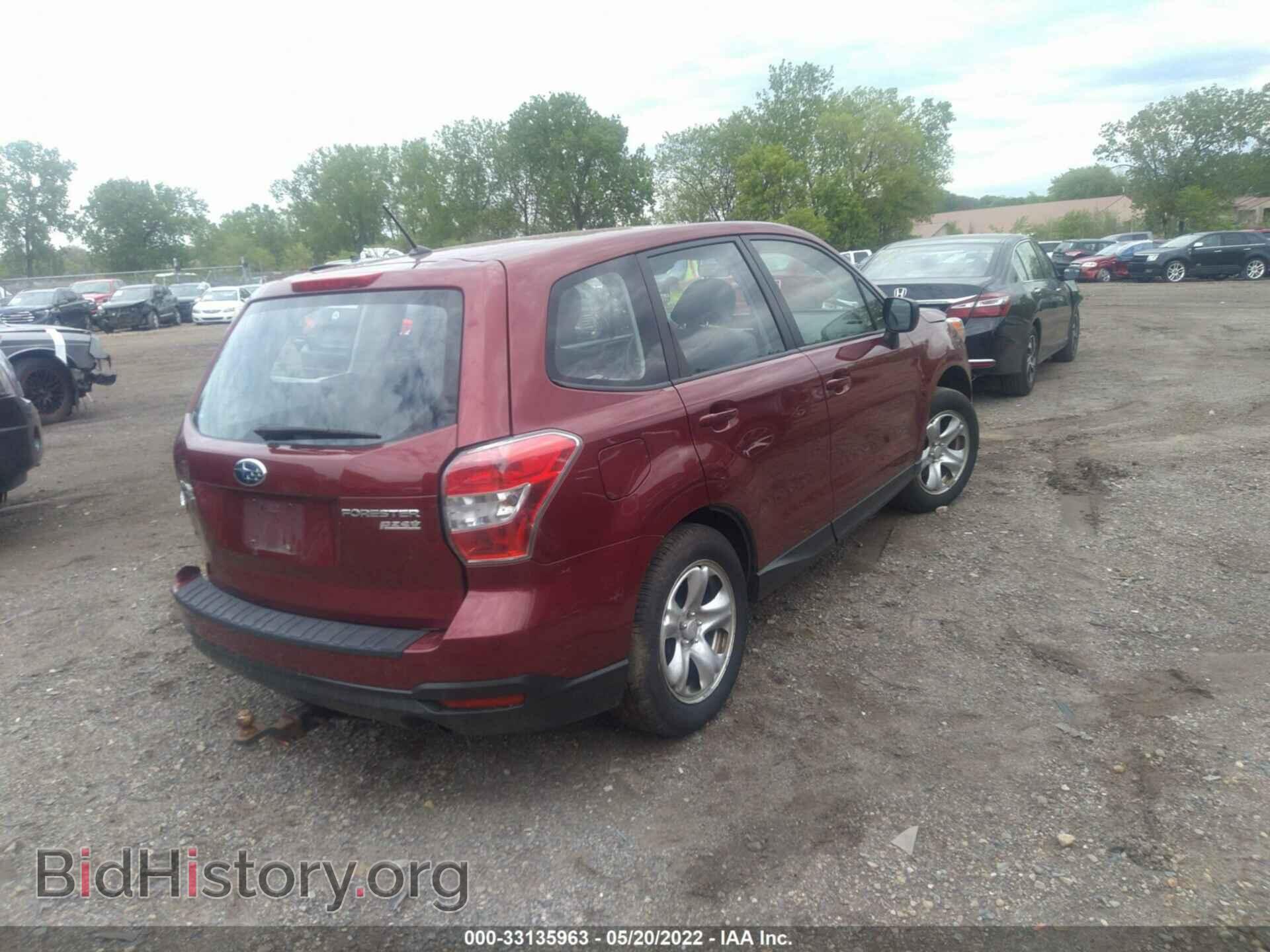 2015 SUBARU FORESTER - VIN: JF2SJAAC4FH824440 - Фото 4