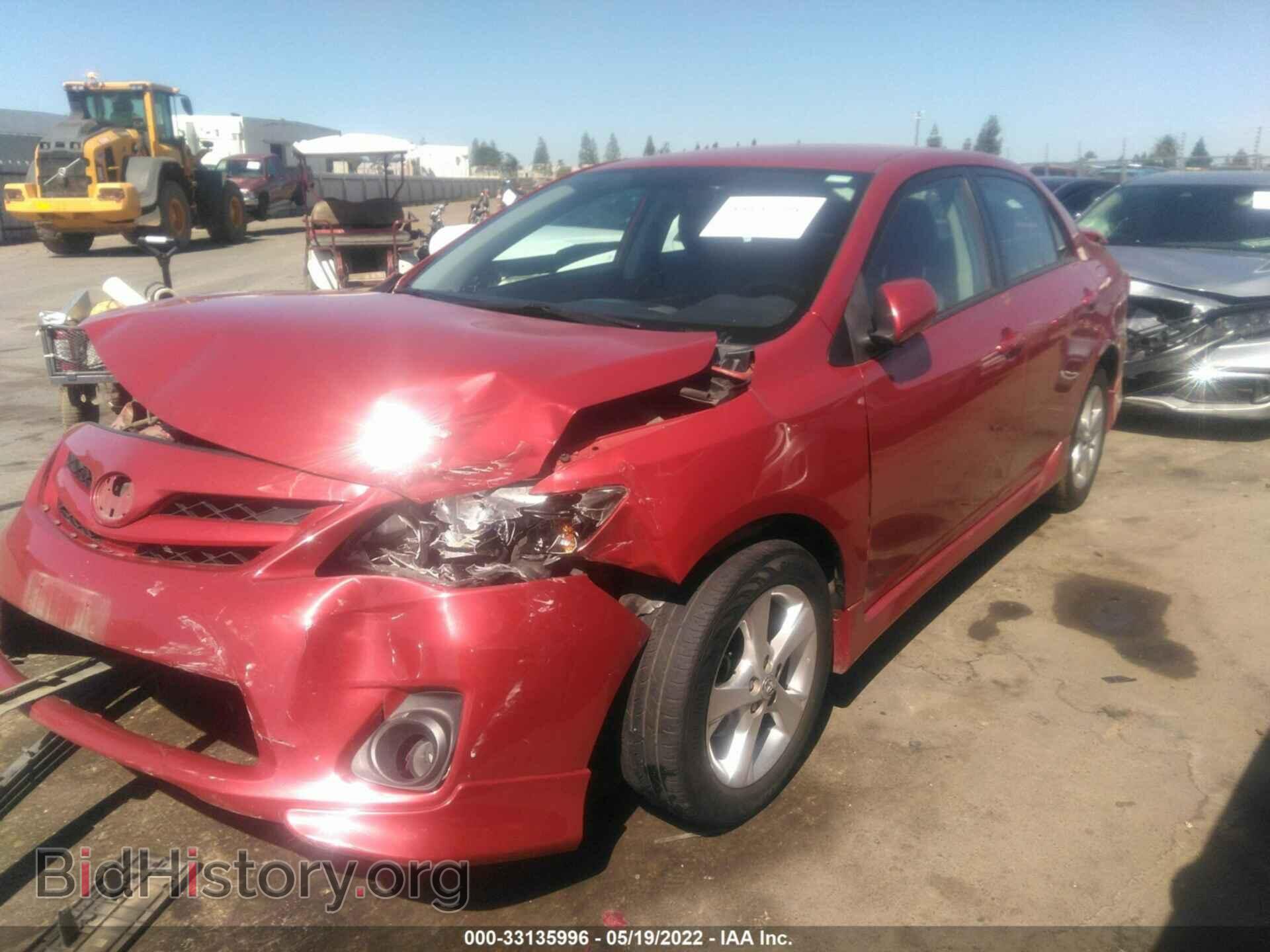 2011 TOYOTA COROLLA - VIN: 2T1BU4EE2BC752736 - Фото 2