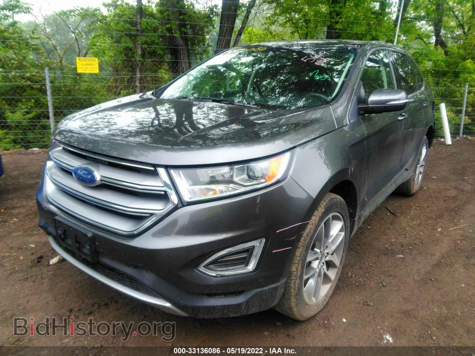 2017 FORD EDGE - VIN: 2FMPK4K92HBC42547 - Фото 2