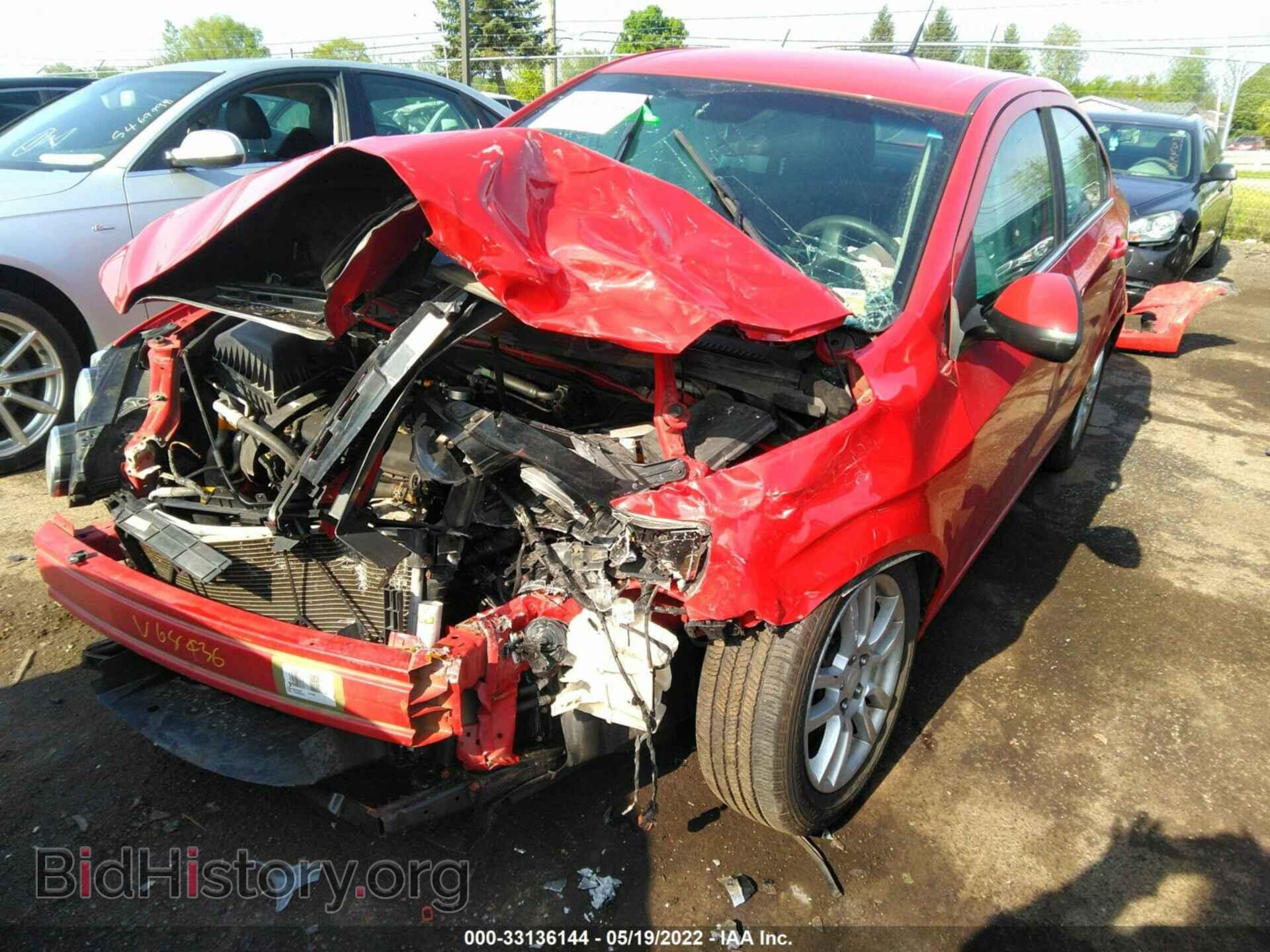 2013 CHEVROLET SONIC - VIN: 1G1JC5SH3D4166077 - Фото 2