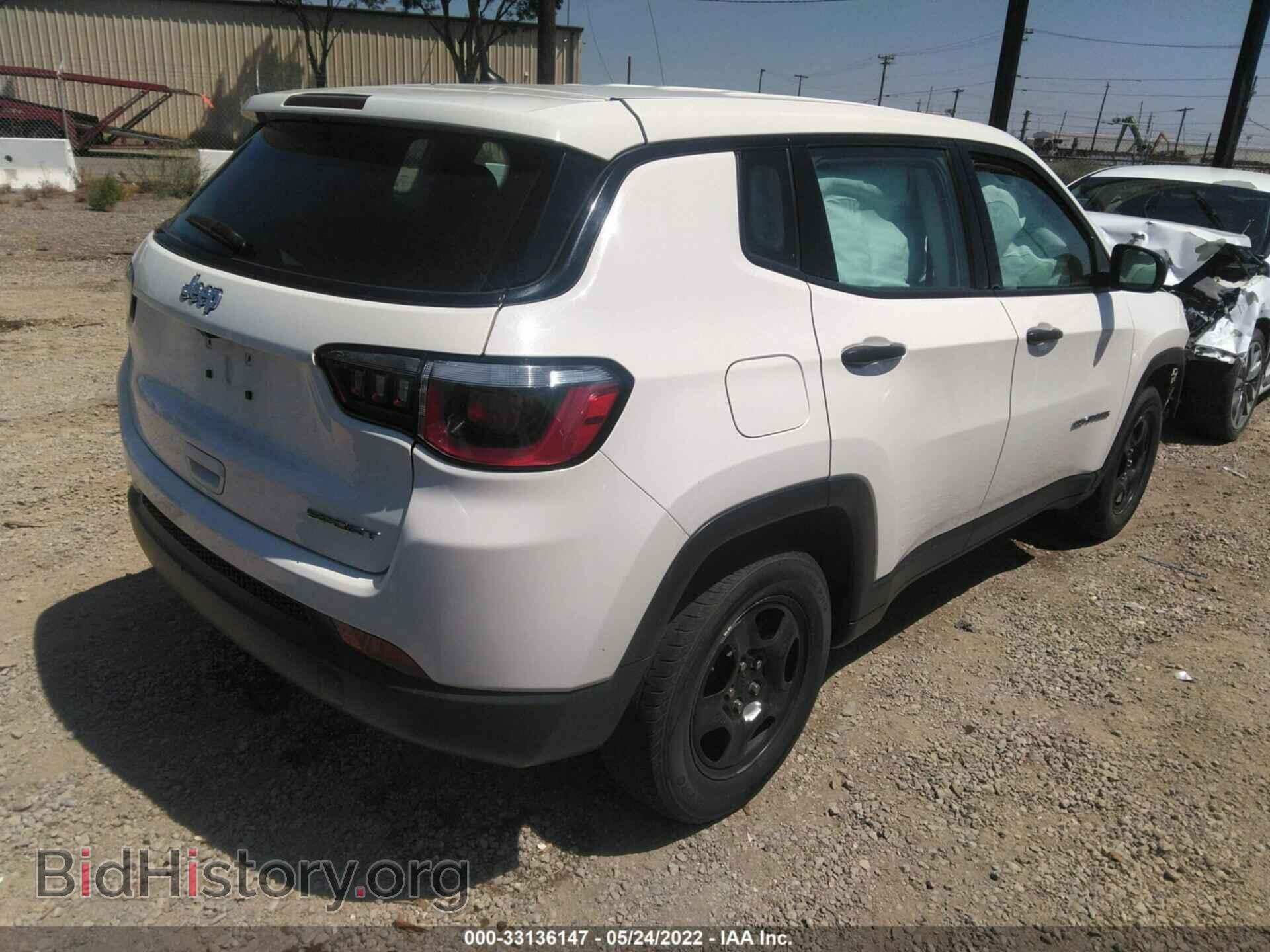 2018 JEEP COMPASS - VIN: 3C4NJCAB8JT408514 - Фото 4