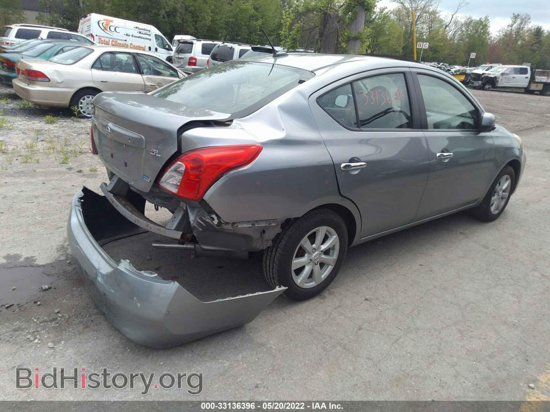 2012 NISSAN VERSA - VIN: 3N1CN7AP1CL823260 - Фото 4