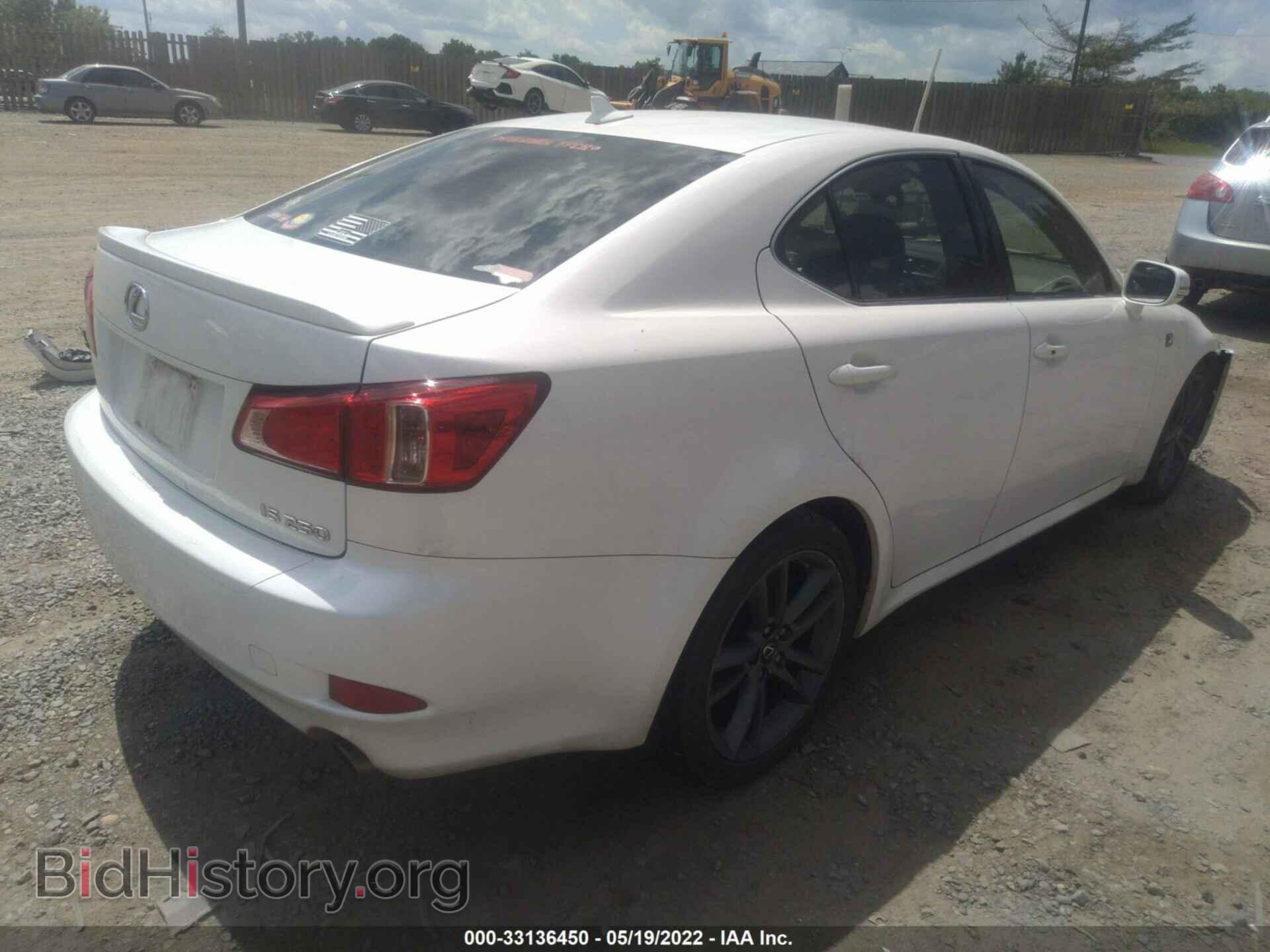 2012 LEXUS IS 250 - VIN: JTHBF5C26C5180852 - Photo 4