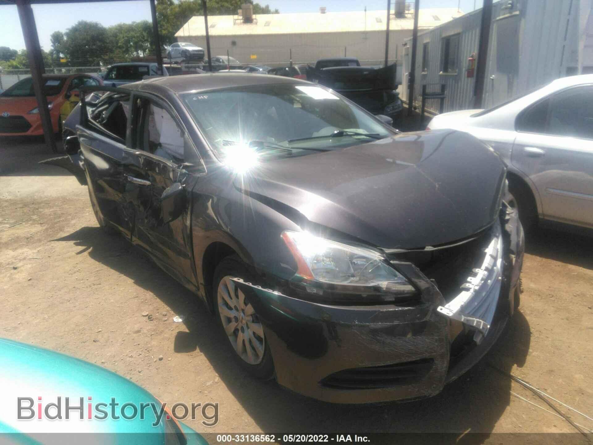 Фотография 3N1AB7AP4EY265877 - NISSAN SENTRA 2014