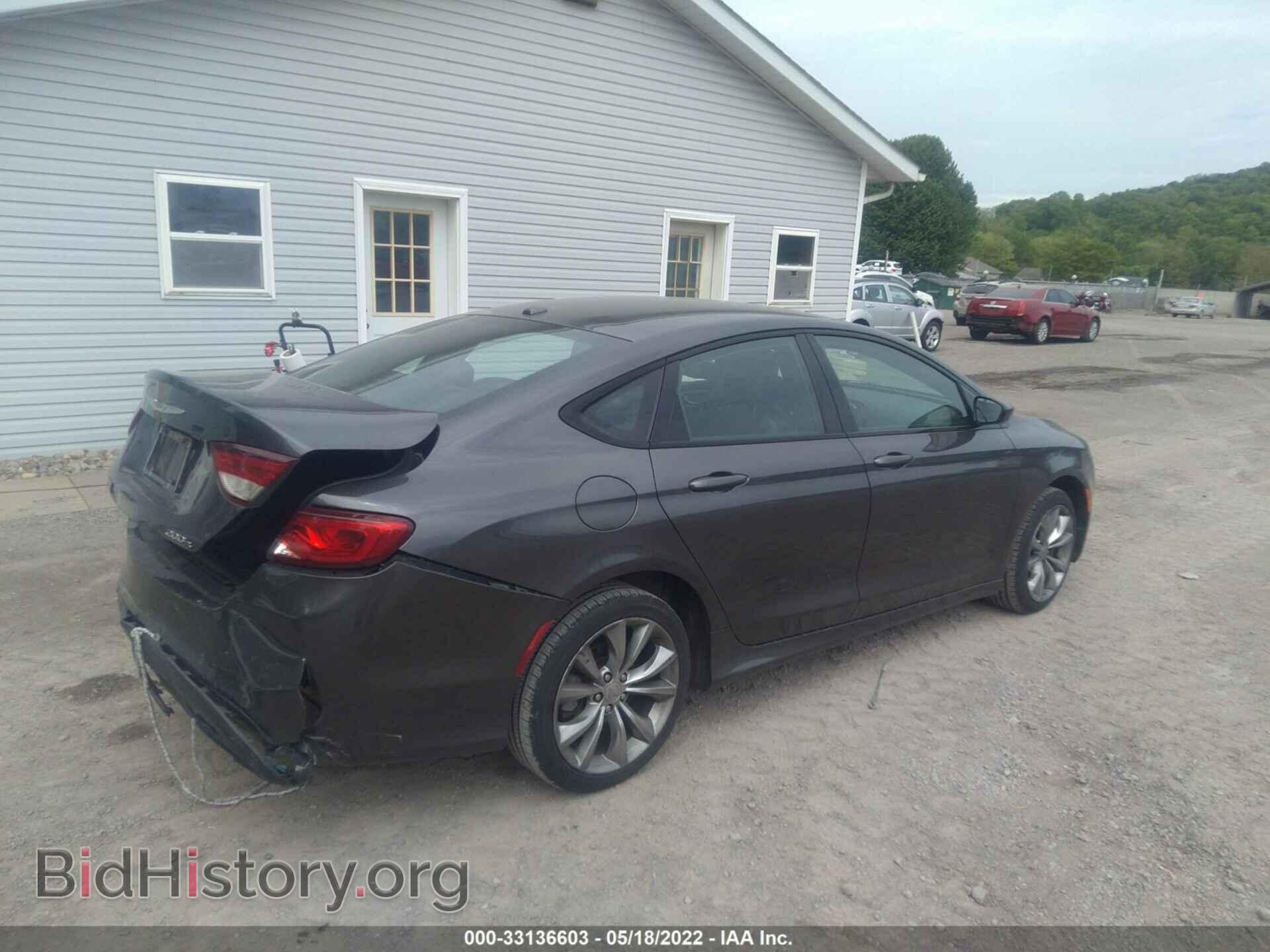 2015 CHRYSLER 200 - VIN: 1C3CCCBB9FN749089 - Фото 4