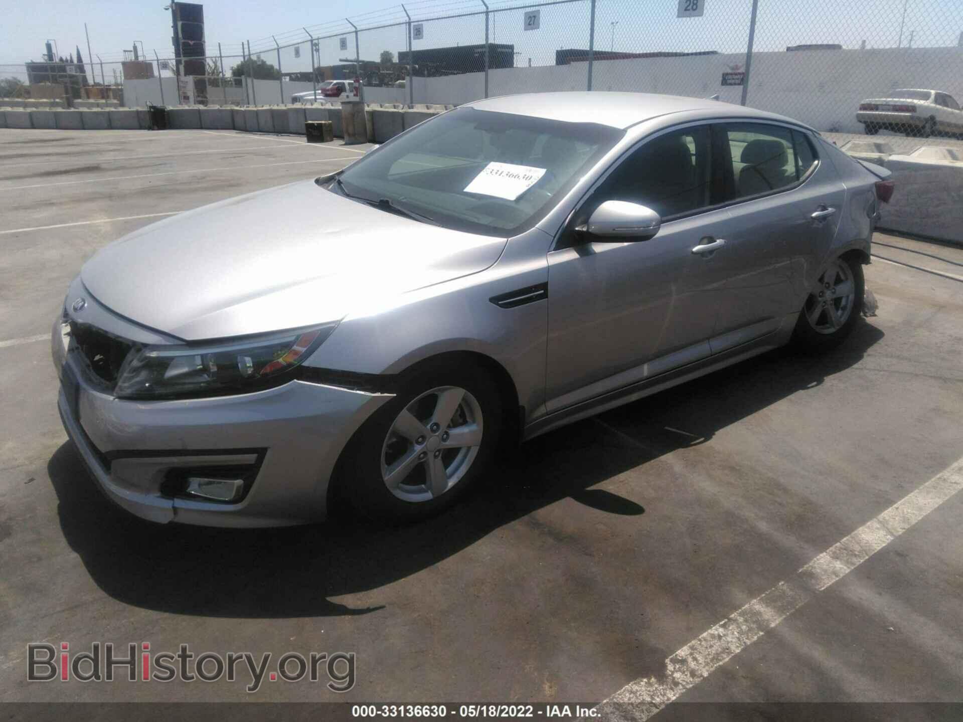 2015 KIA OPTIMA - VIN: KNAGM4A70F5579005 - Фото 2