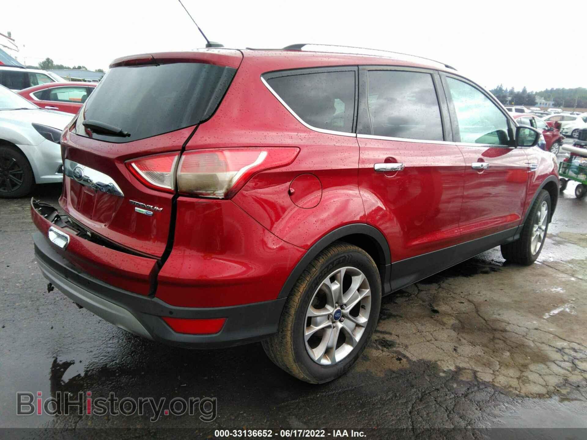 2014 FORD ESCAPE - VIN: 1FMCU9J9XEUE01036 - Фото 4