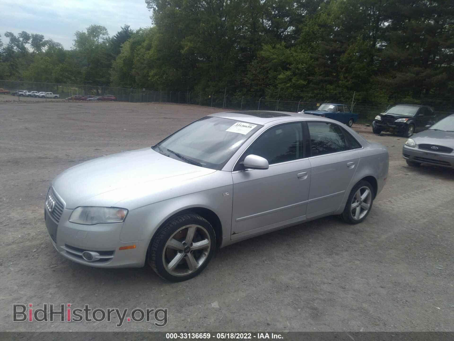 2007 AUDI A4 - VIN: WAUDH78EX7A051462 - Фото 2