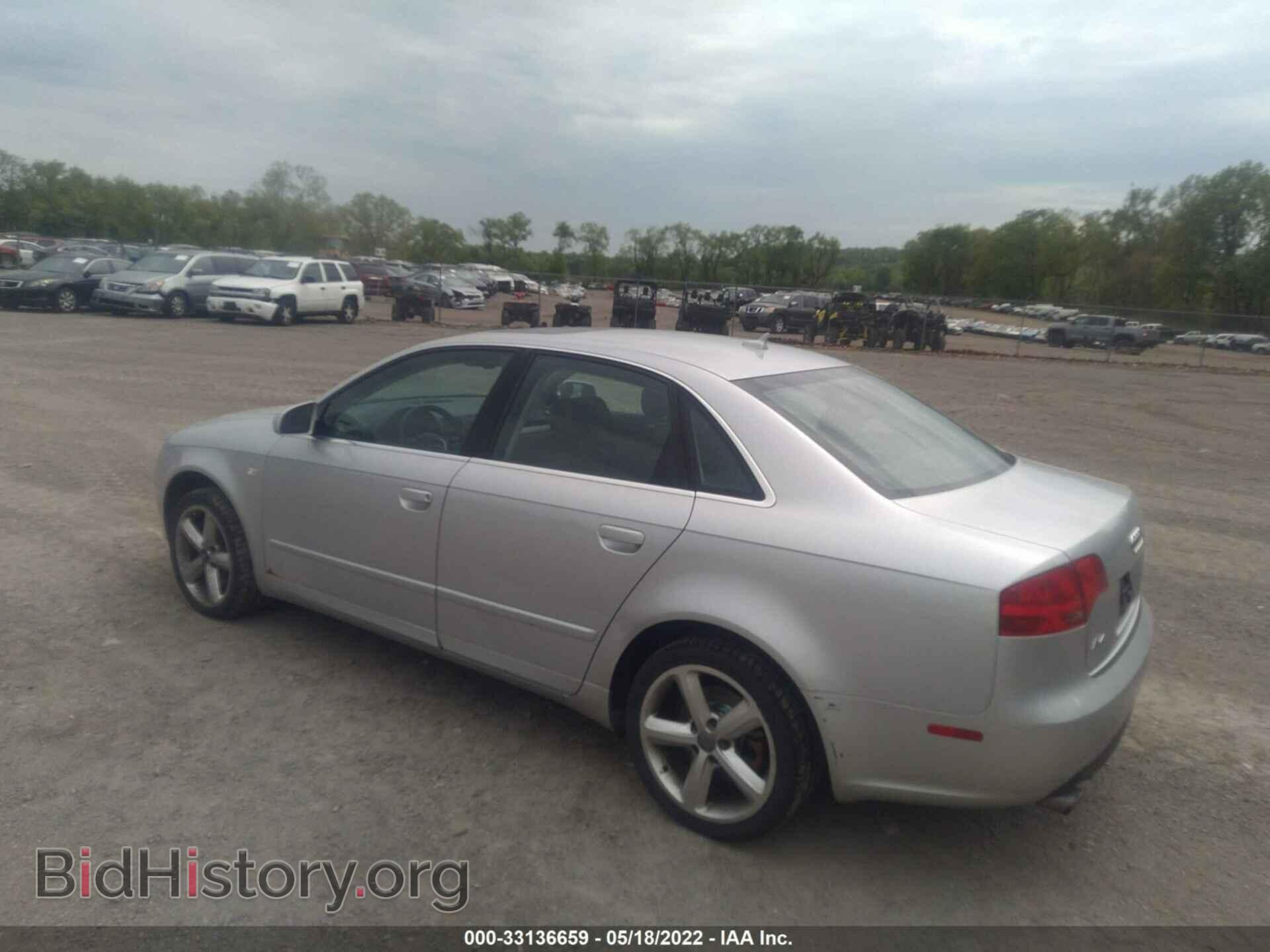 2007 AUDI A4 - VIN: WAUDH78EX7A051462 - Фото 3