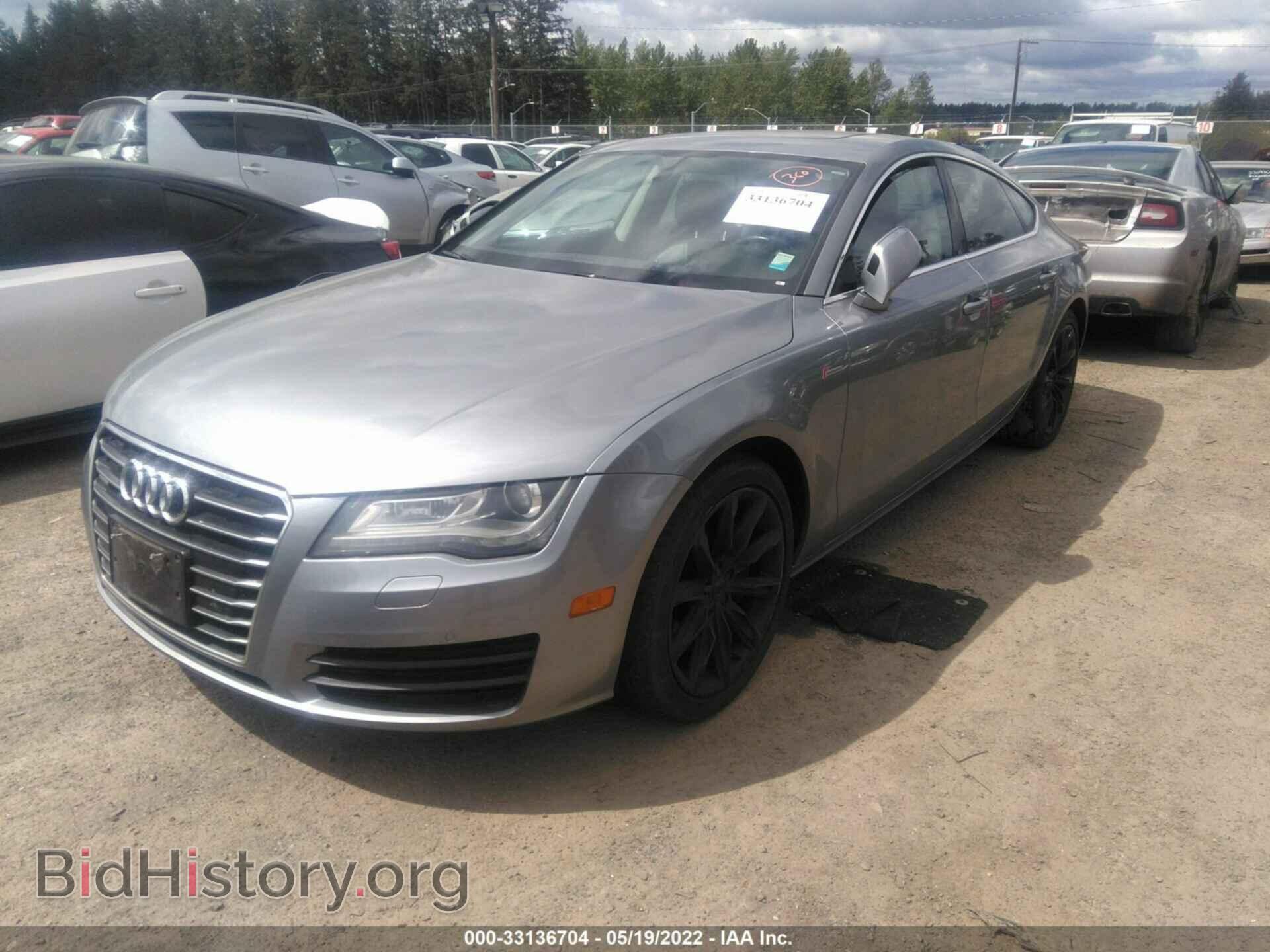2012 AUDI A7 - VIN: WAUYGAFC3CN120935 - Фото 2