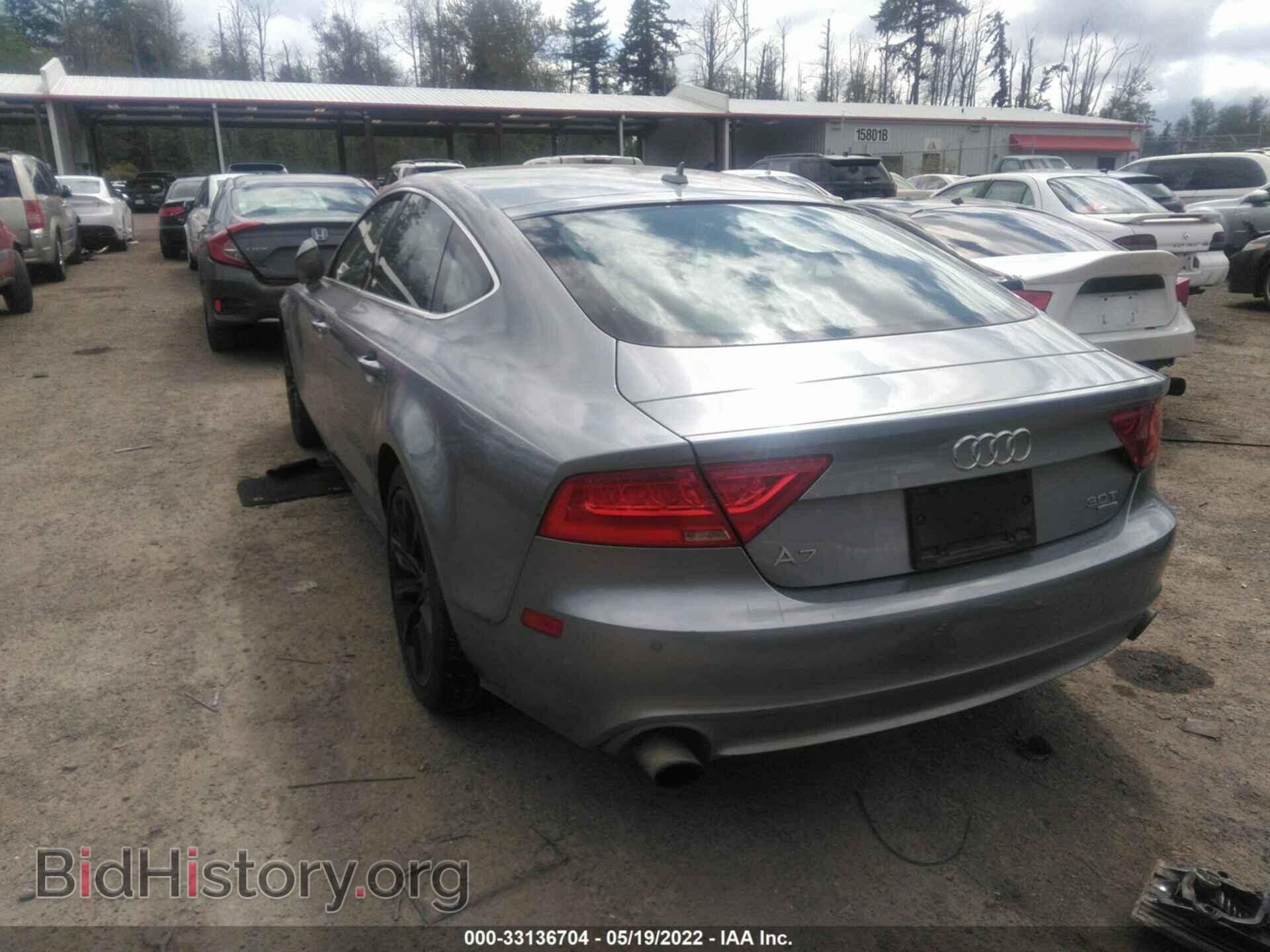 2012 AUDI A7 - VIN: WAUYGAFC3CN120935 - Фото 3