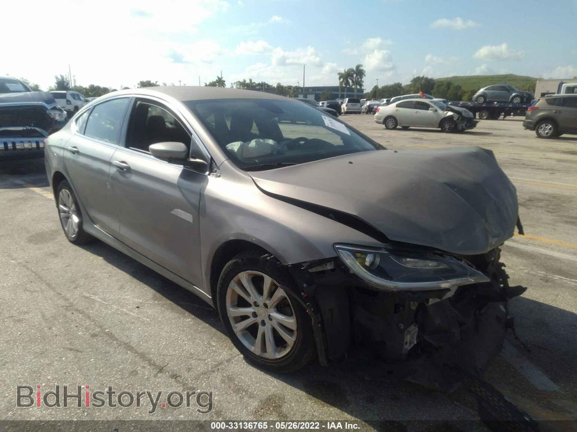 Фотография 1C3CCCAB9GN140667 - CHRYSLER 200 2016
