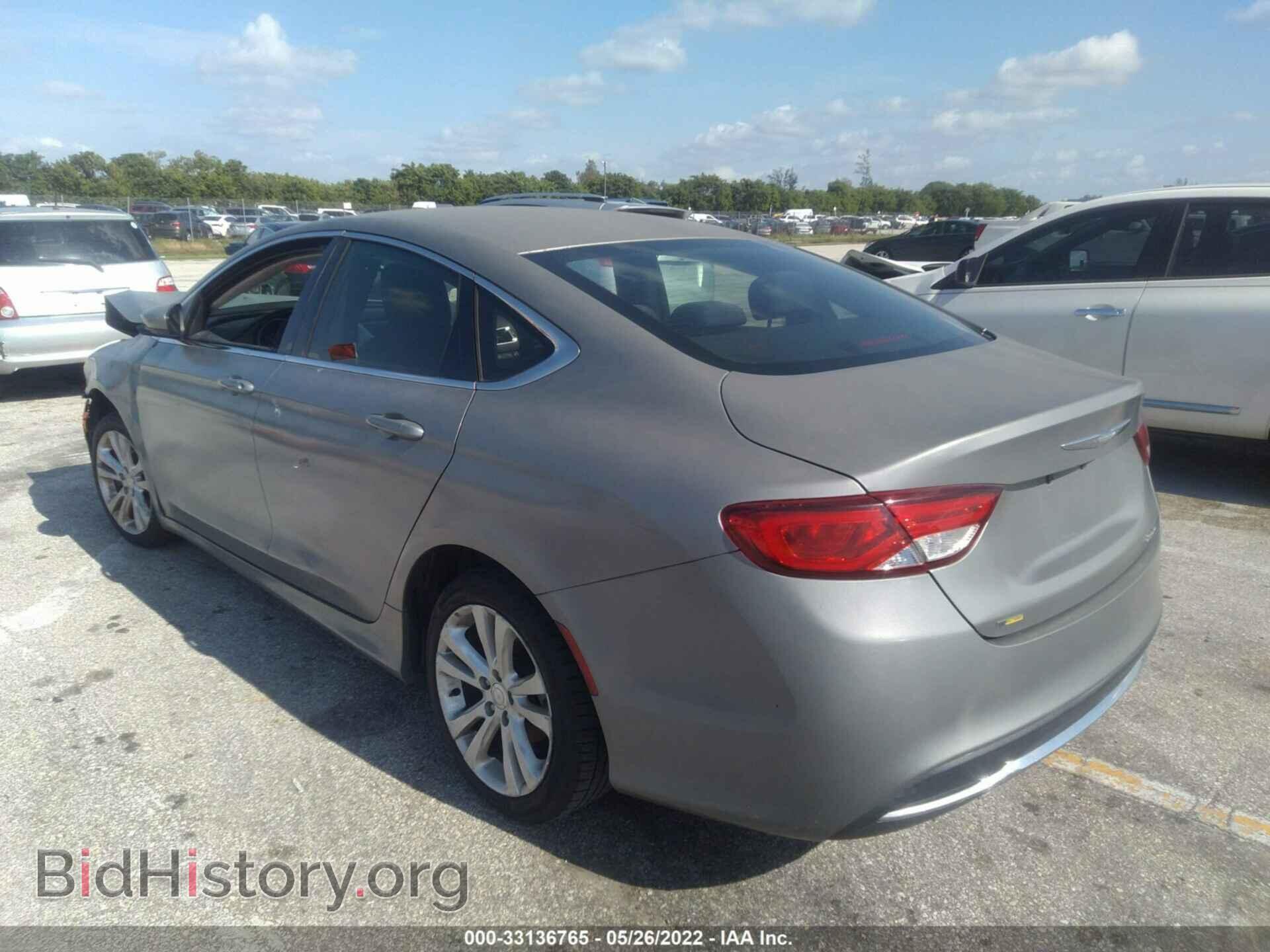 2016 CHRYSLER 200 - VIN: 1C3CCCAB9GN140667 - Фото 3