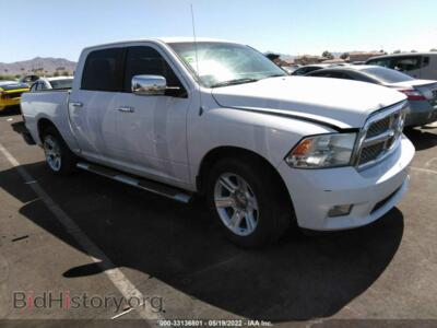 2012 RAM 1500 Laramie Limited Edition, white — VIN 1C6RD7PT2CS329920, IAAI