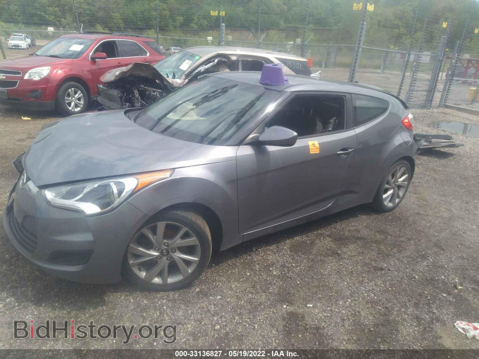2016 HYUNDAI VELOSTER - VIN: KMHTC6AD7GU289997 - Фото 2