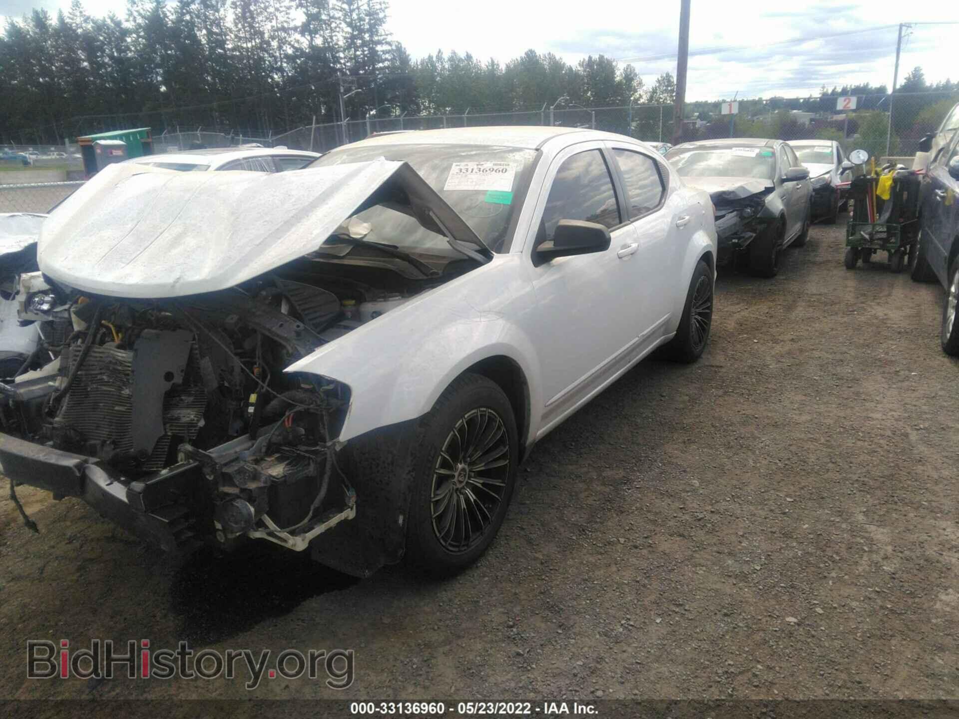 2011 DODGE AVENGER - VIN: 1B3BD4FB8BN551622 - Фото 2
