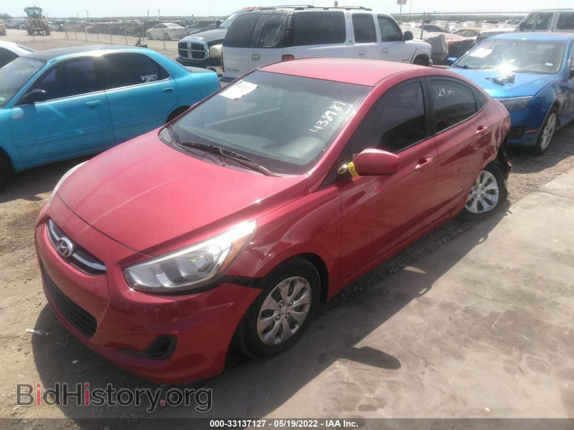 2015 HYUNDAI ACCENT - VIN: KMHCT4AEXFU860359 - Фото 2