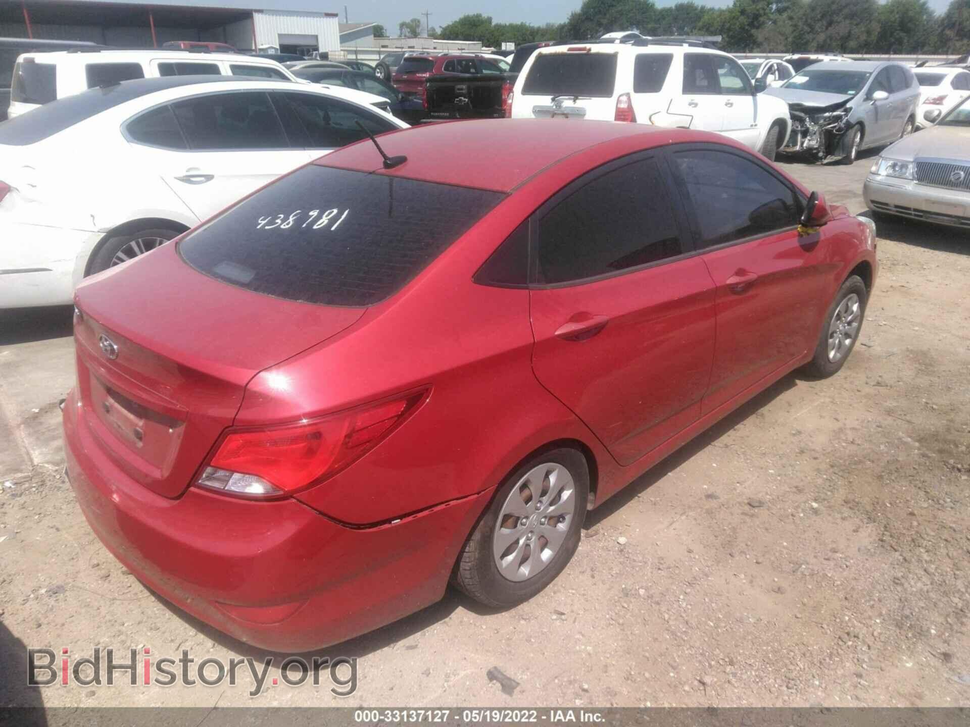 2015 HYUNDAI ACCENT - VIN: KMHCT4AEXFU860359 - Фото 4