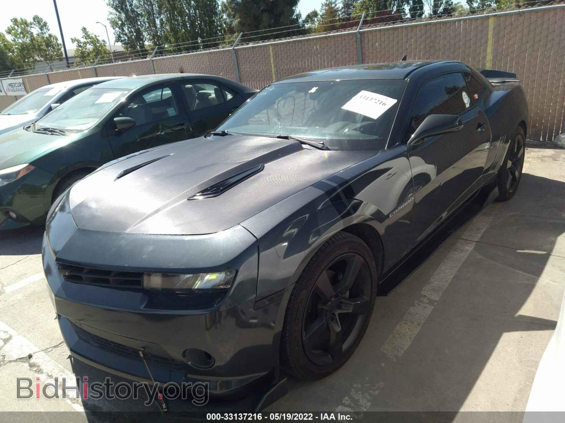 2014 CHEVROLET CAMARO - VIN: 2G1FE1E35E9299902 - Фото 2