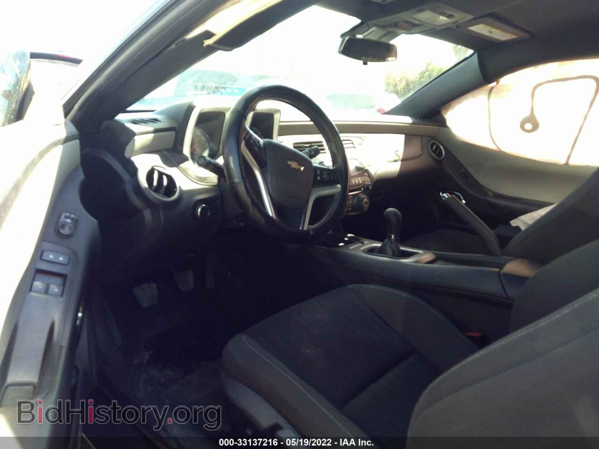 2014 CHEVROLET CAMARO - VIN: 2G1FE1E35E9299902 - Фото 5
