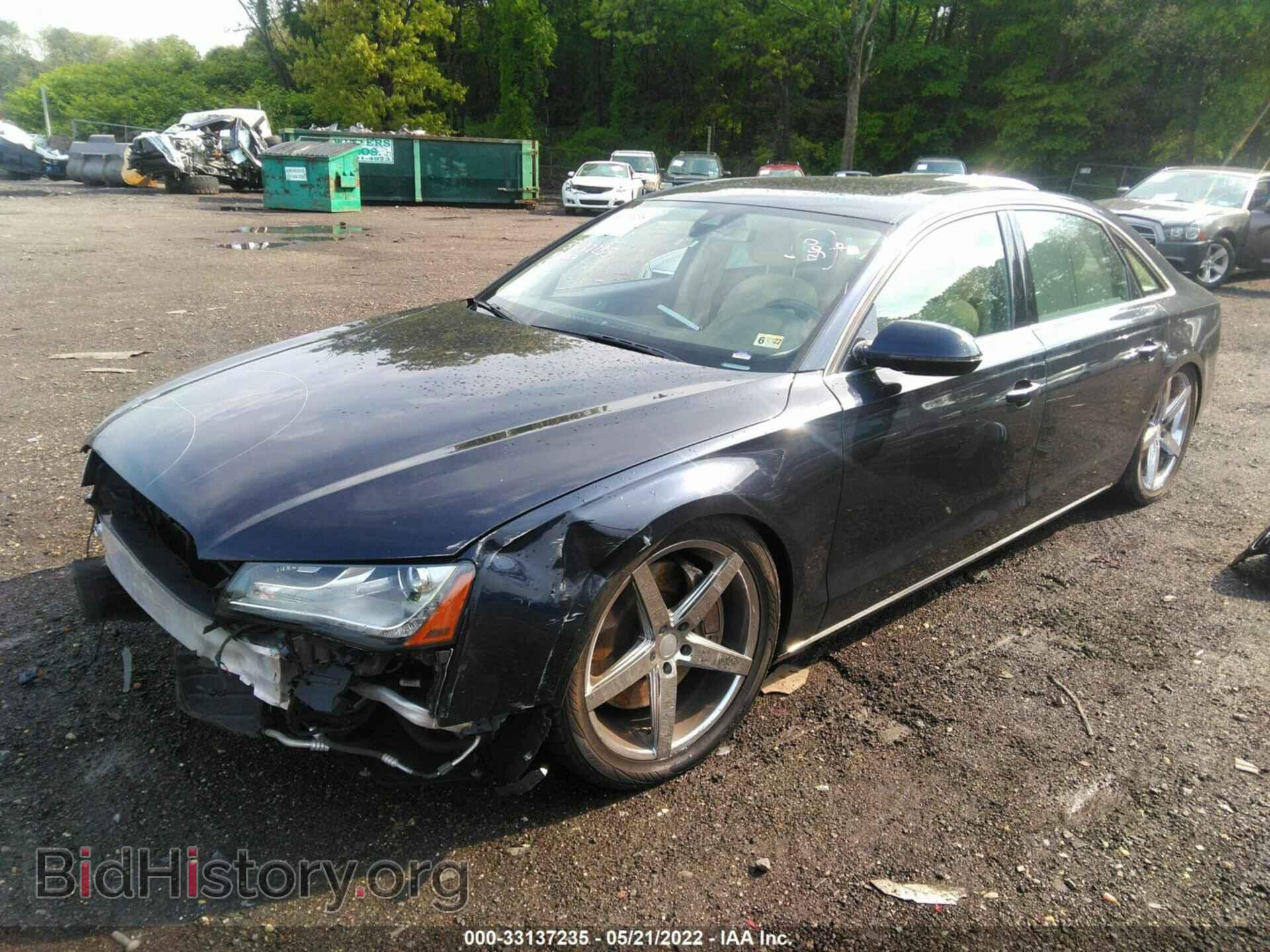 2012 AUDI A8 L - VIN: WAURVAFD0CN026109 - Photo 2