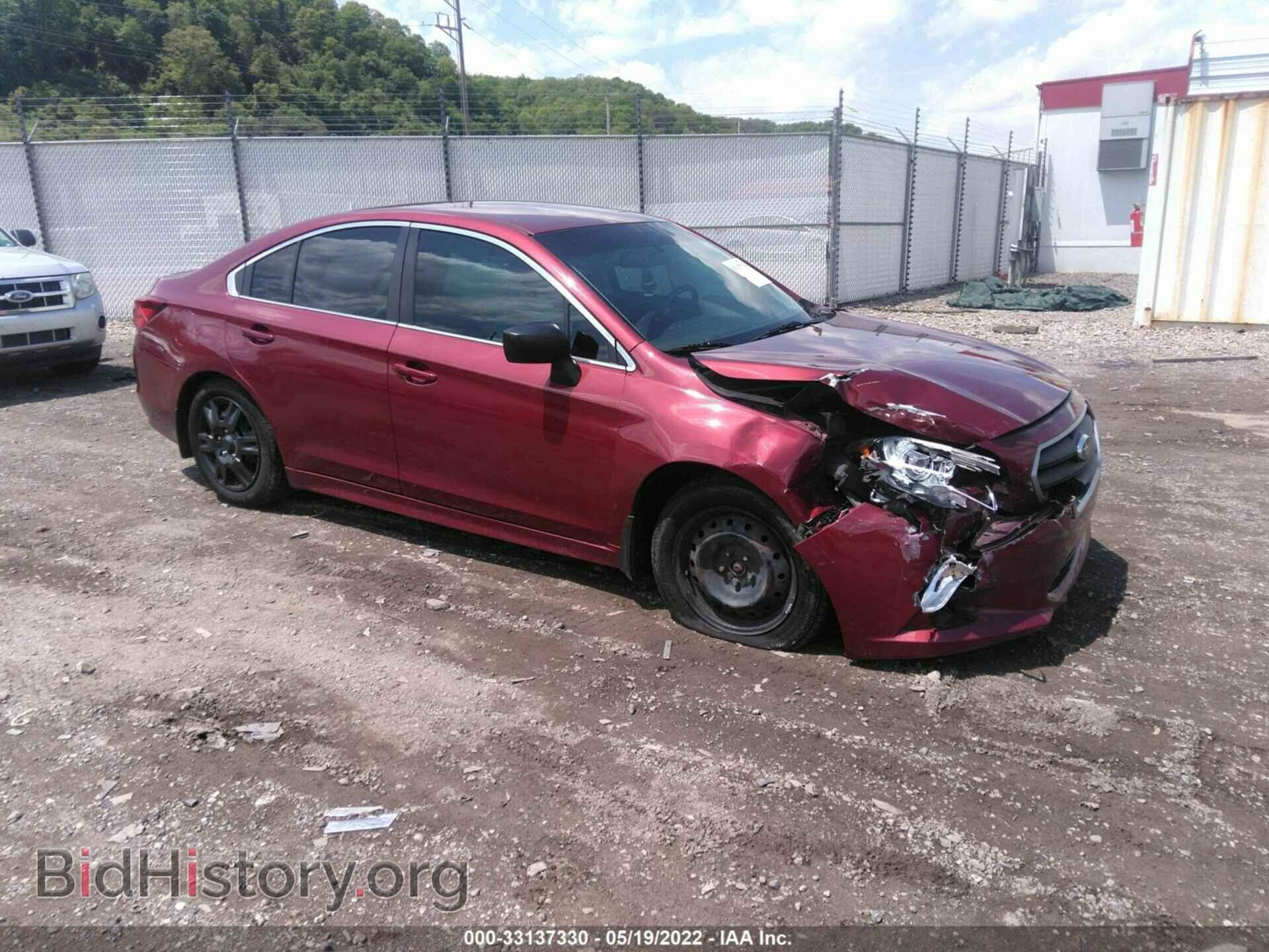 Фотография 4S3BNAA67F3059086 - SUBARU LEGACY 2015