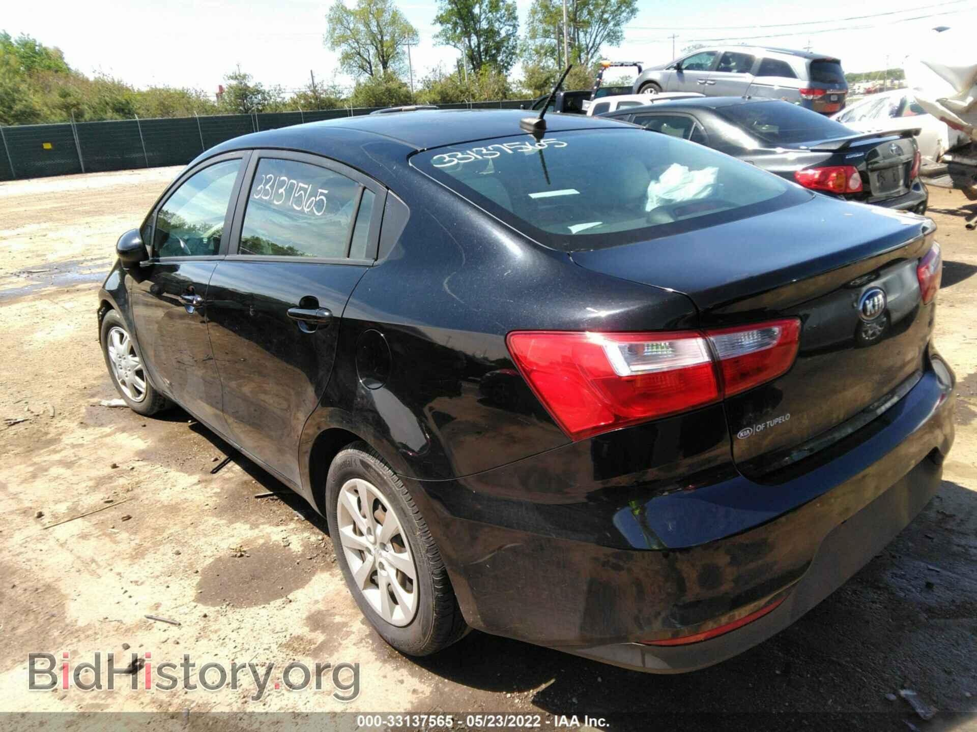 2016 KIA RIO - VIN: KNADM4A3XG6531460 - Фото 3