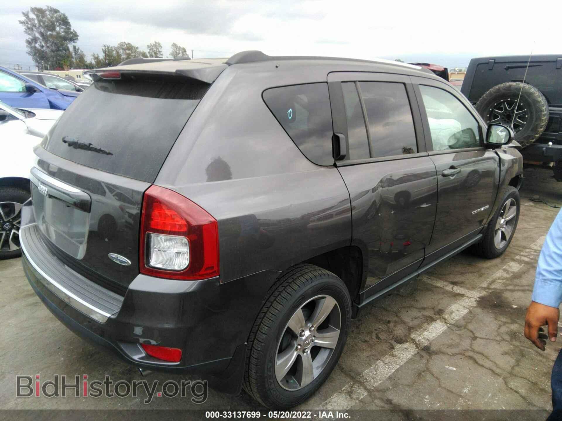 2016 JEEP COMPASS - VIN: 1C4NJCEA5GD660141 - Фото 4