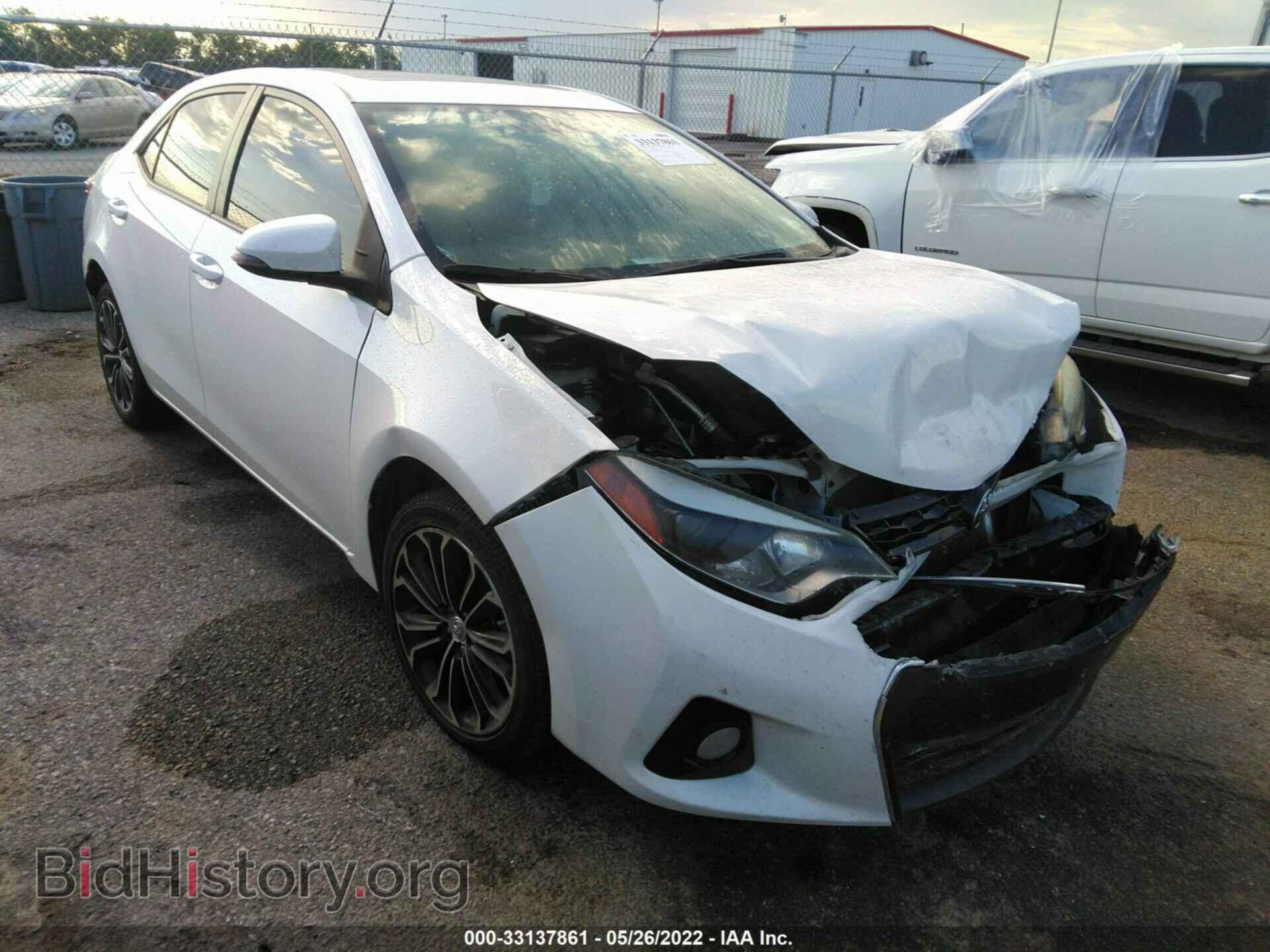 Photo 5YFBURHE6EP106936 - TOYOTA COROLLA 2014
