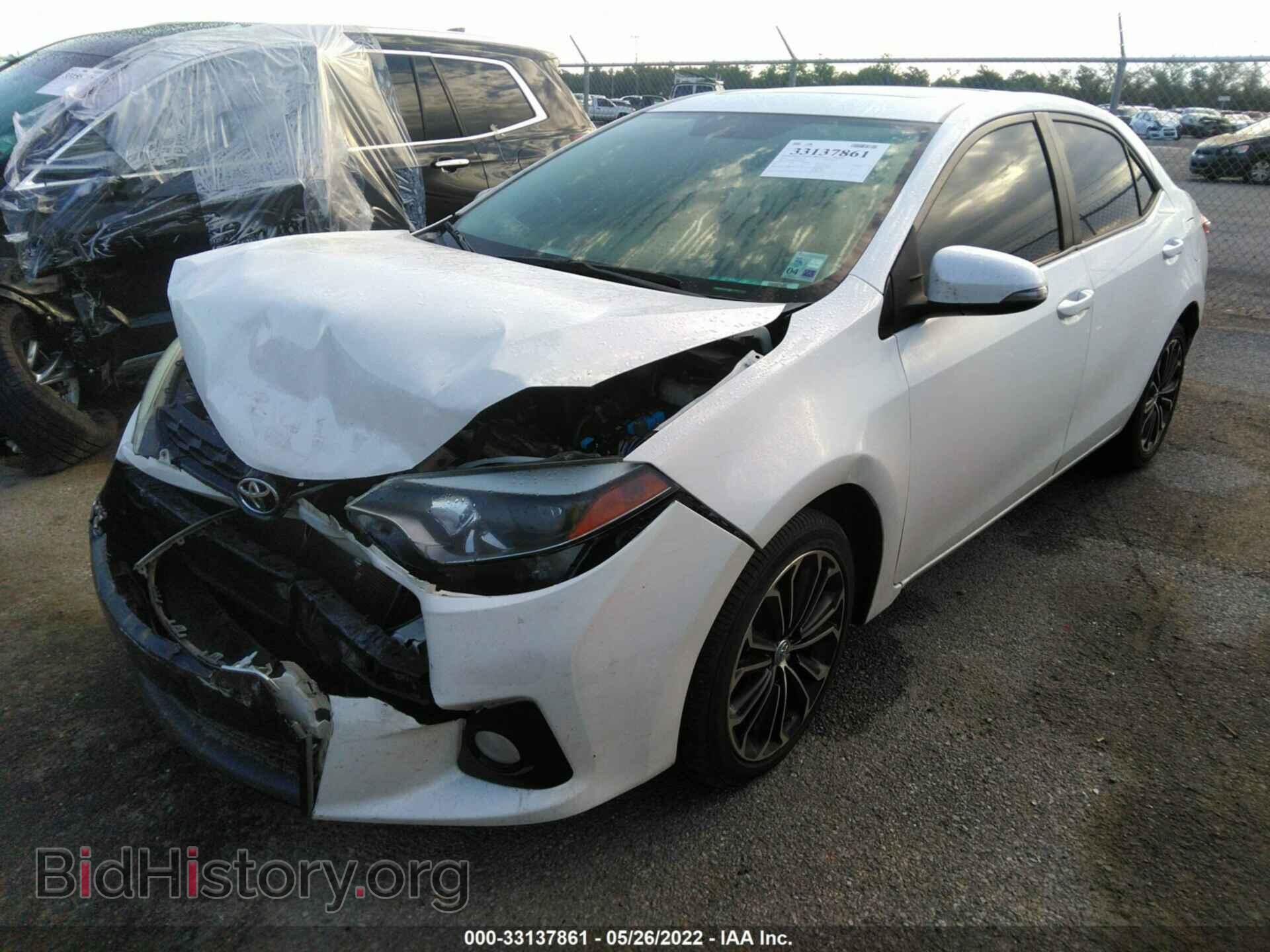 2014 TOYOTA COROLLA - VIN: 5YFBURHE6EP106936 - Photo 2