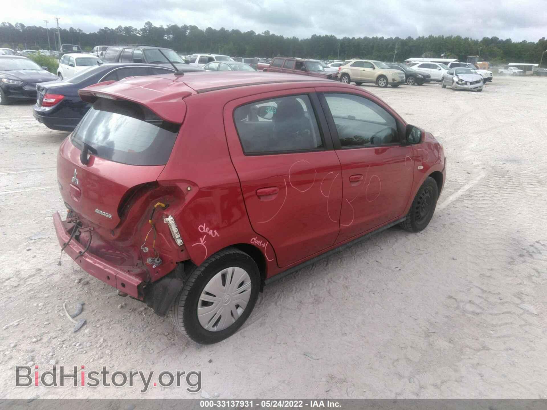 2017 MITSUBISHI MIRAGE - VIN: ML32A3HJXHH018140 - Фото 4