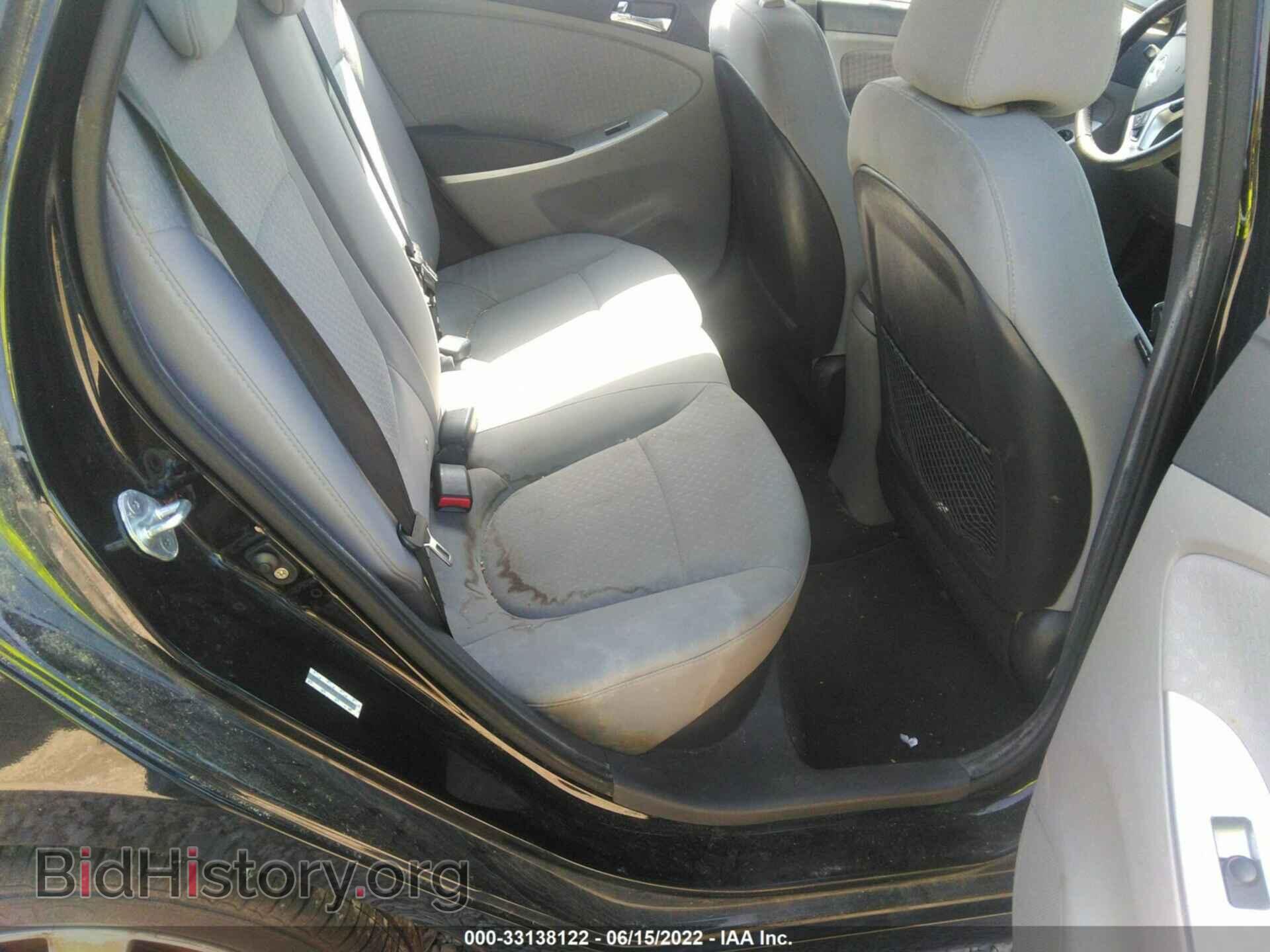 2012 HYUNDAI ACCENT - VIN: KMHCU5AE5CU022559 - Фото 8