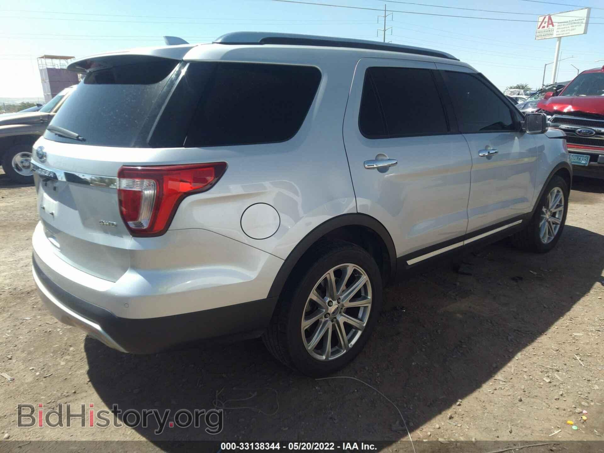 2017 FORD EXPLORER - VIN: 1FM5K8F81HGD22186 - Фото 4