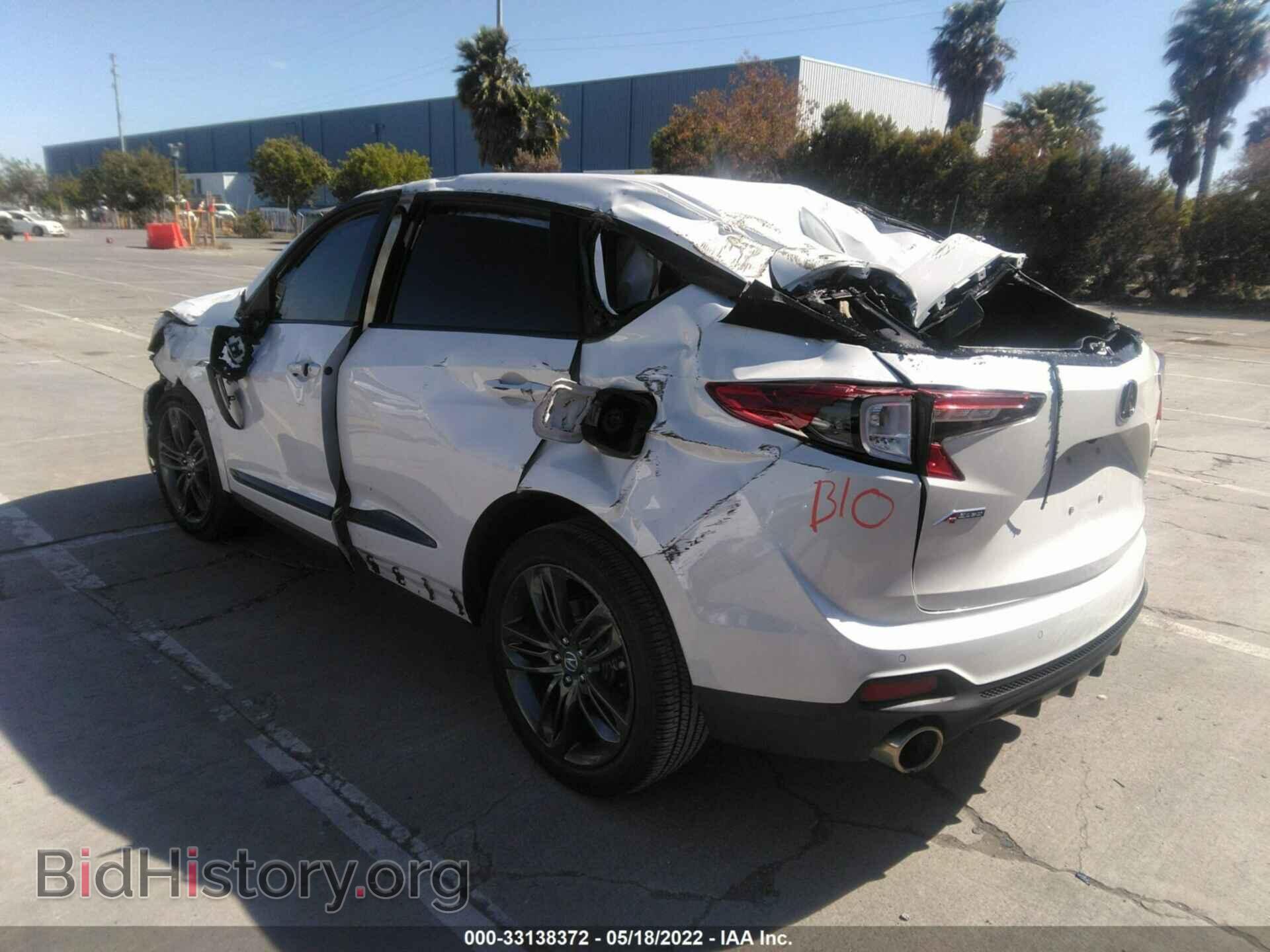 2022 ACURA RDX - VIN: 5J8TC2H63NL000767 - Фото 3