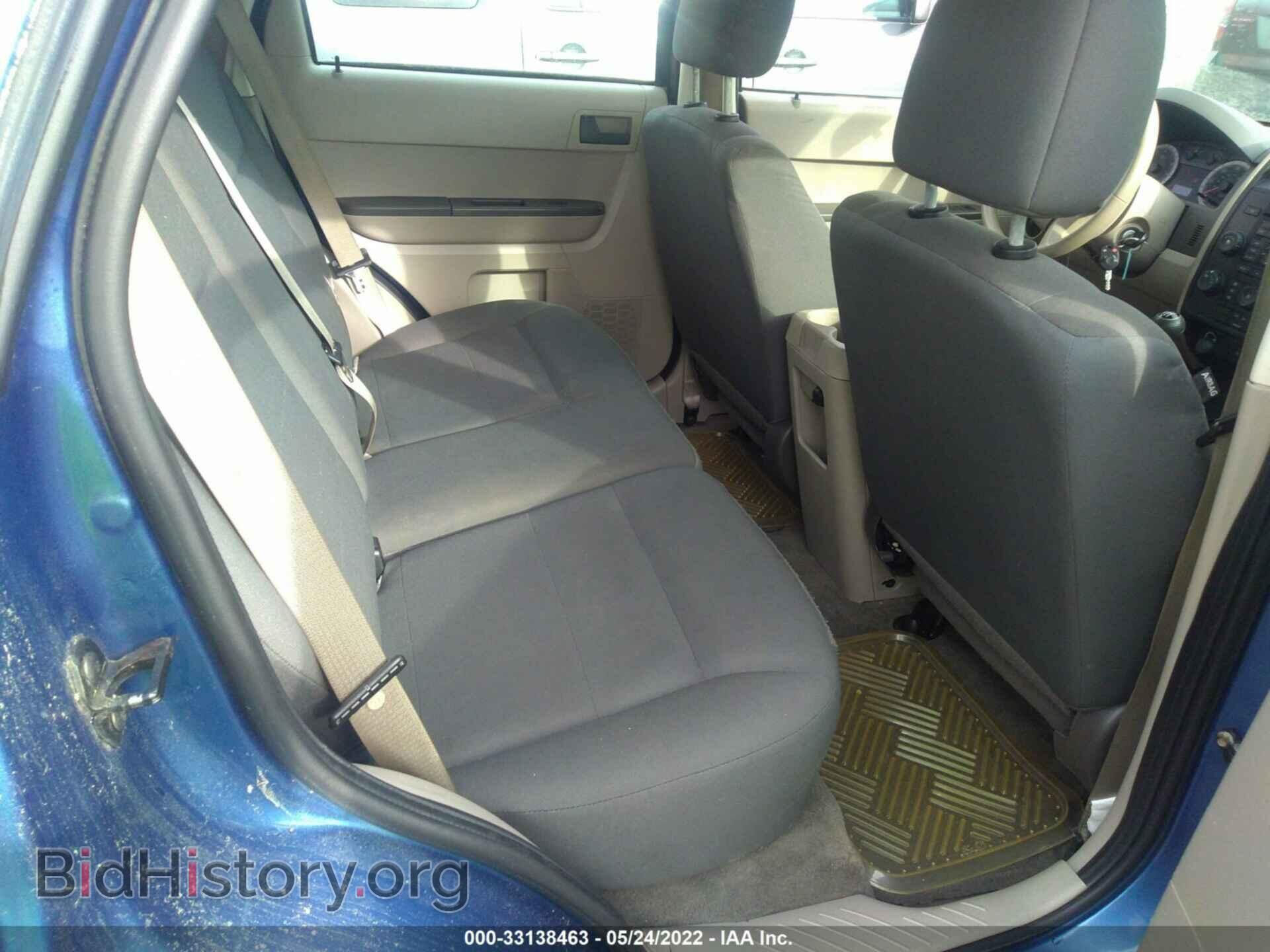 2009 FORD ESCAPE - VIN: 1FMCU02739KA13530 - Фото 8