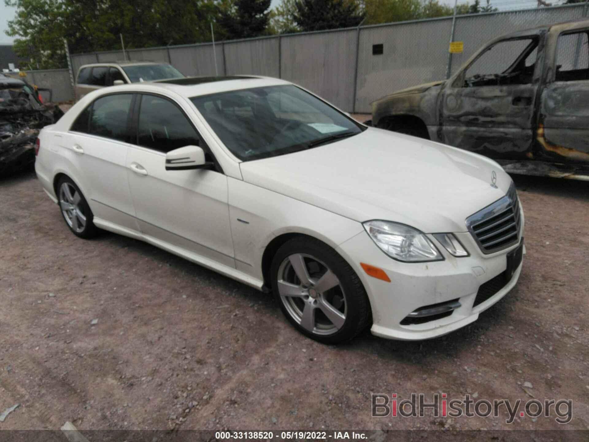 Фотография WDDHF8JB5CA579068 - MERCEDES-BENZ E-CLASS 2012