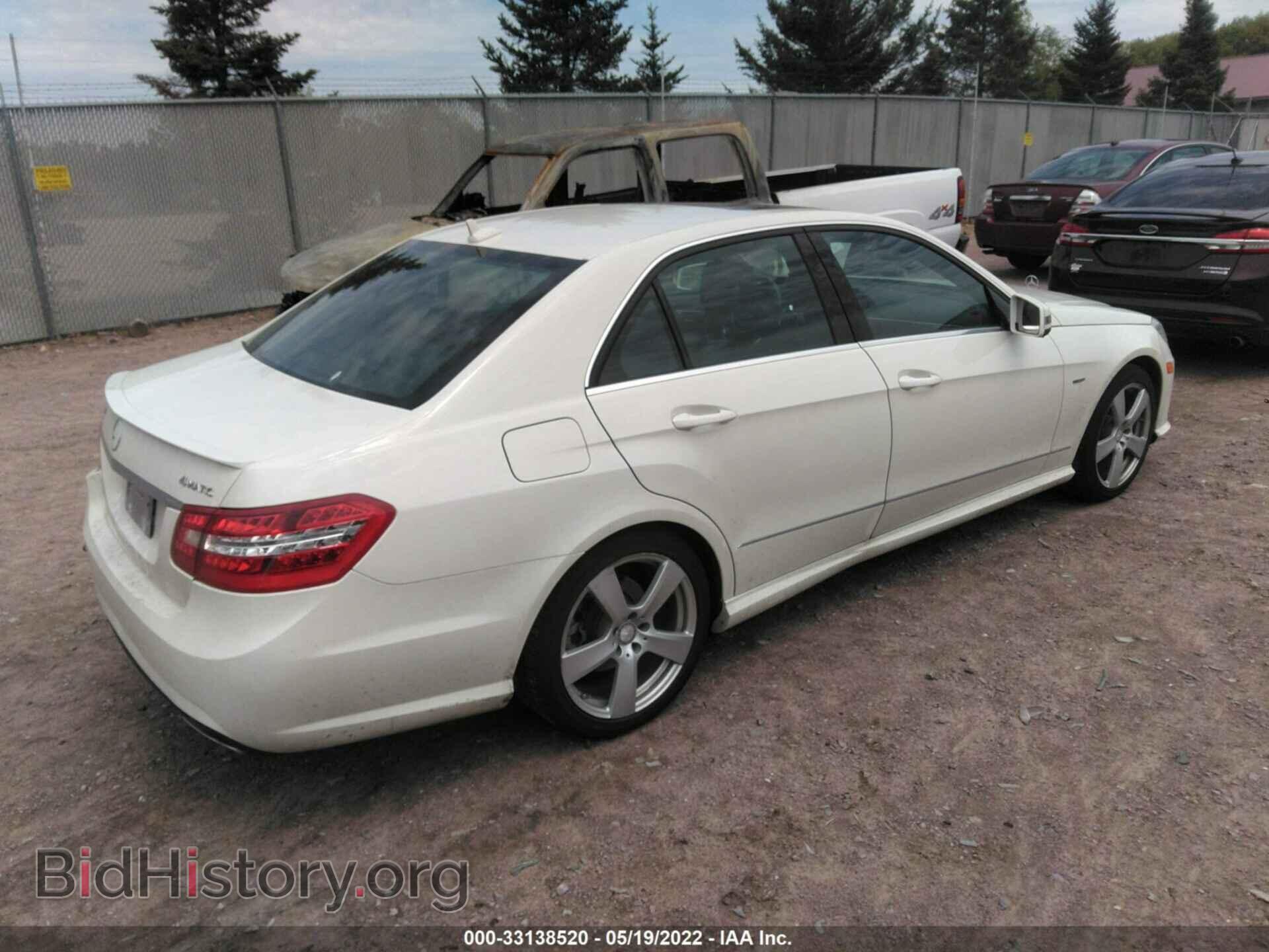 2012 MERCEDES-BENZ E-CLASS - VIN: WDDHF8JB5CA579068 - Фото 4