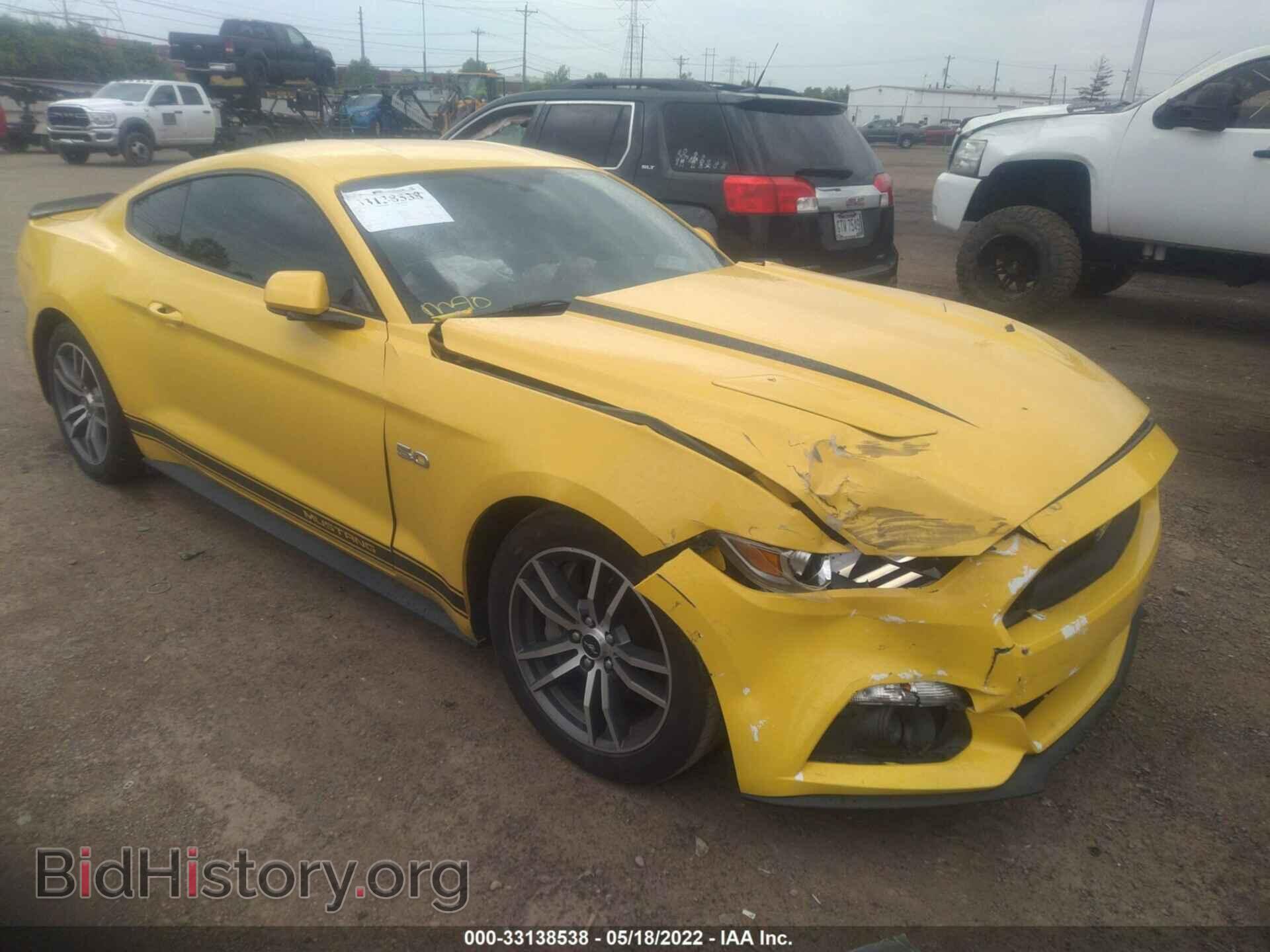 Photo 1FA6P8CF5F5368051 - FORD MUSTANG 2015