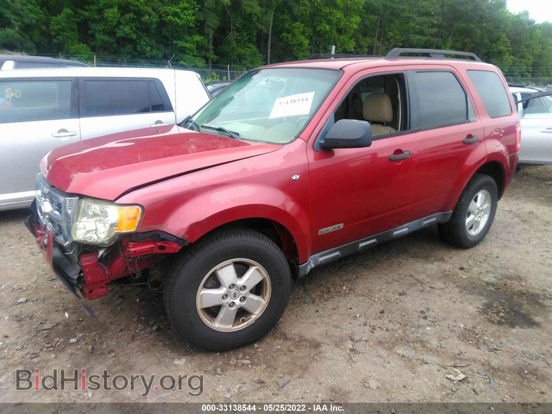 2008 FORD ESCAPE - VIN: 1FMCU93128KD49182 - Photo 2