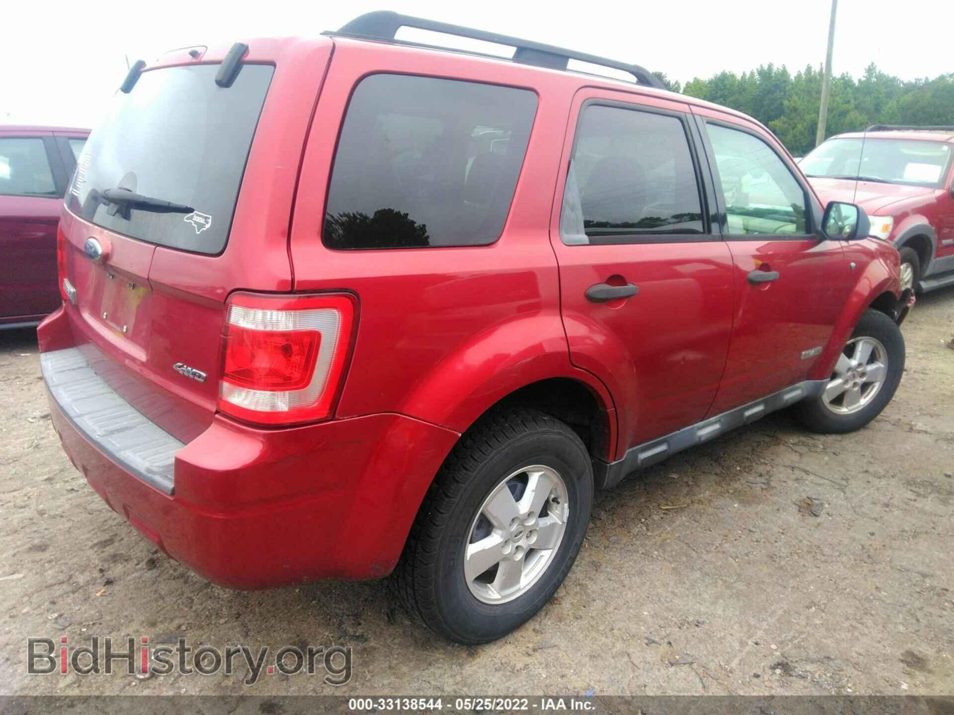 2008 FORD ESCAPE - VIN: 1FMCU93128KD49182 - Photo 4