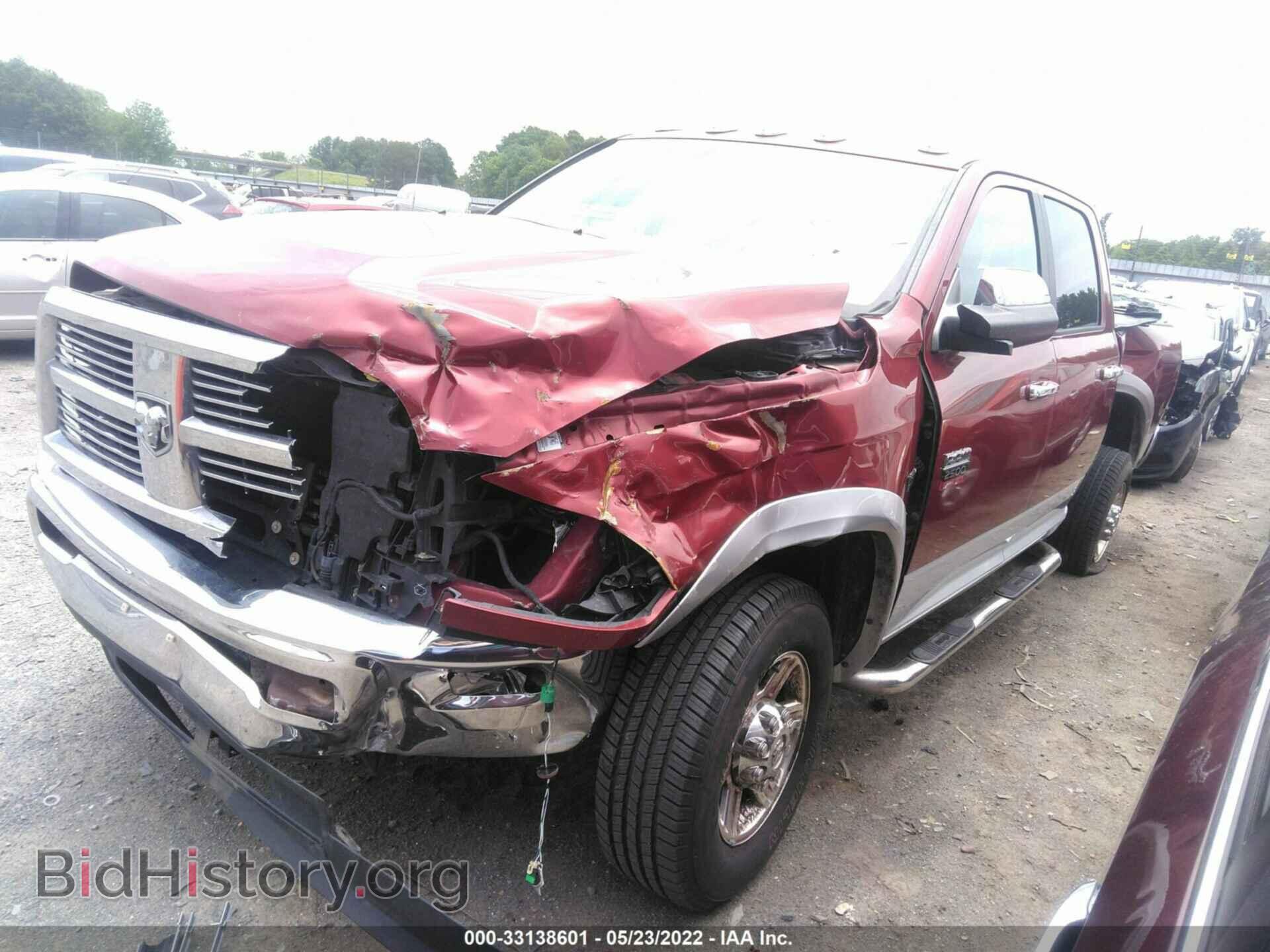 2012 RAM 2500 - VIN: 3C6TD5FT4CG295031 - Фото 2
