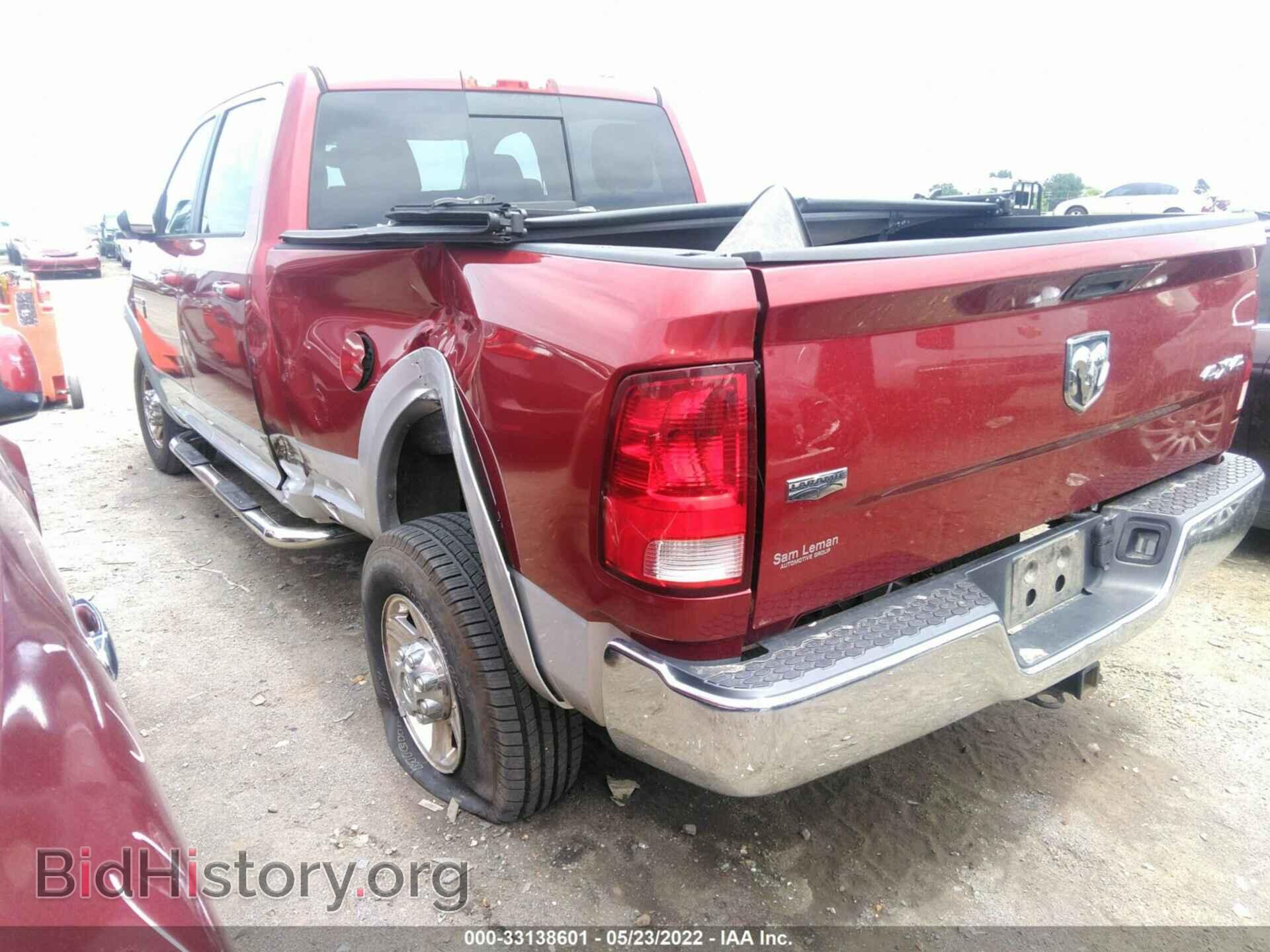 2012 RAM 2500 - VIN: 3C6TD5FT4CG295031 - Фото 3