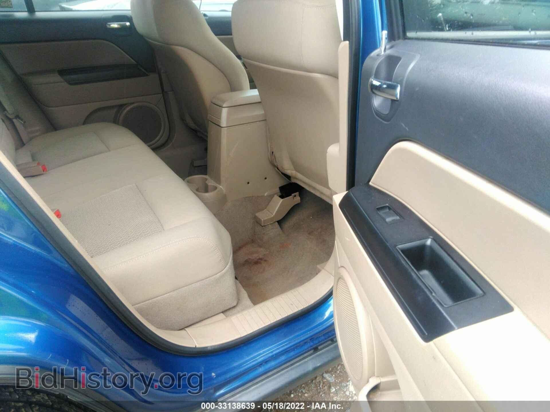 2010 JEEP COMPASS - VIN: 1J4NT4FA9AD516740 - Фото 8