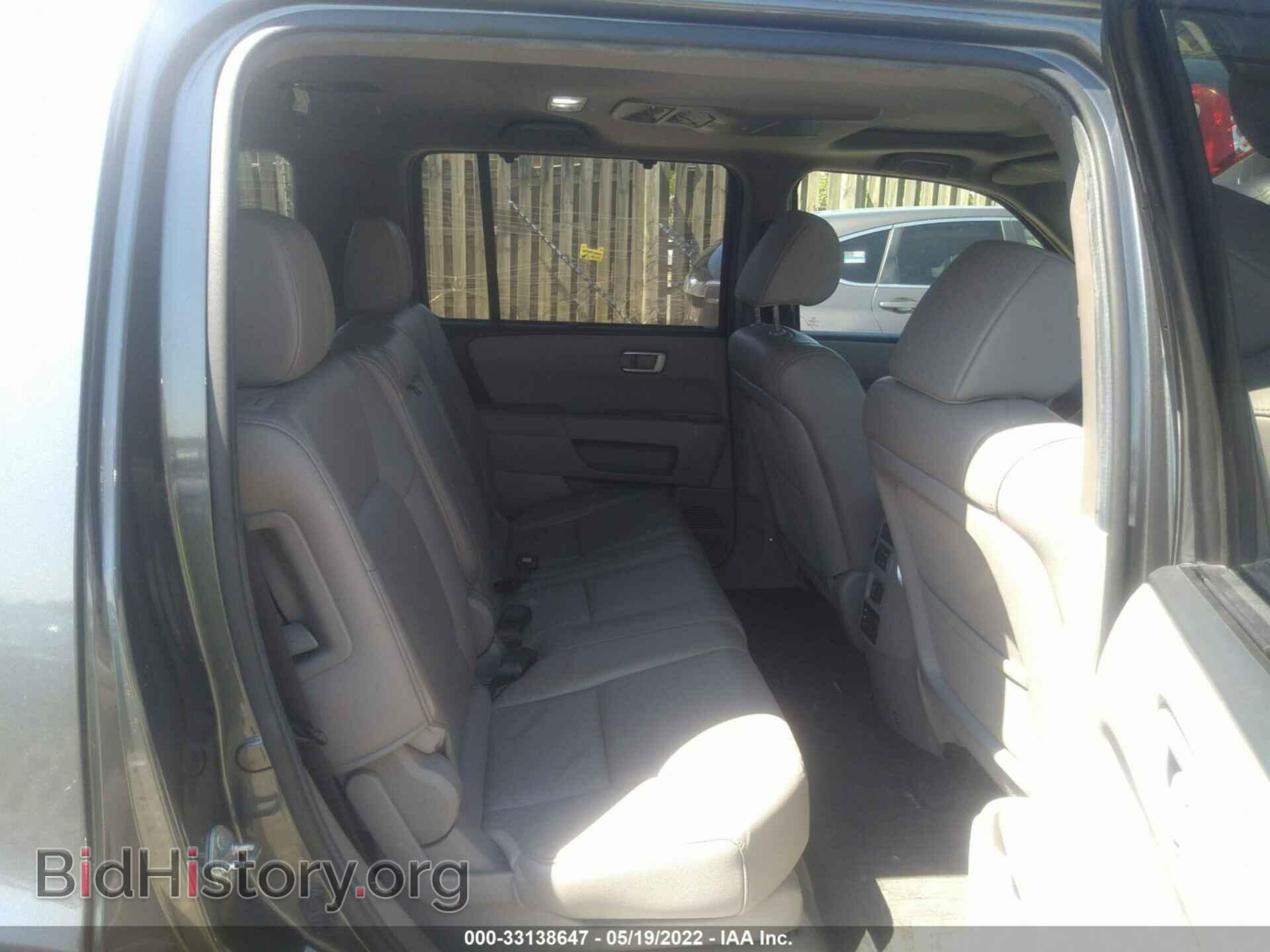 2012 HONDA PILOT - VIN: 5FNYF4H96CB001199 - Фото 8