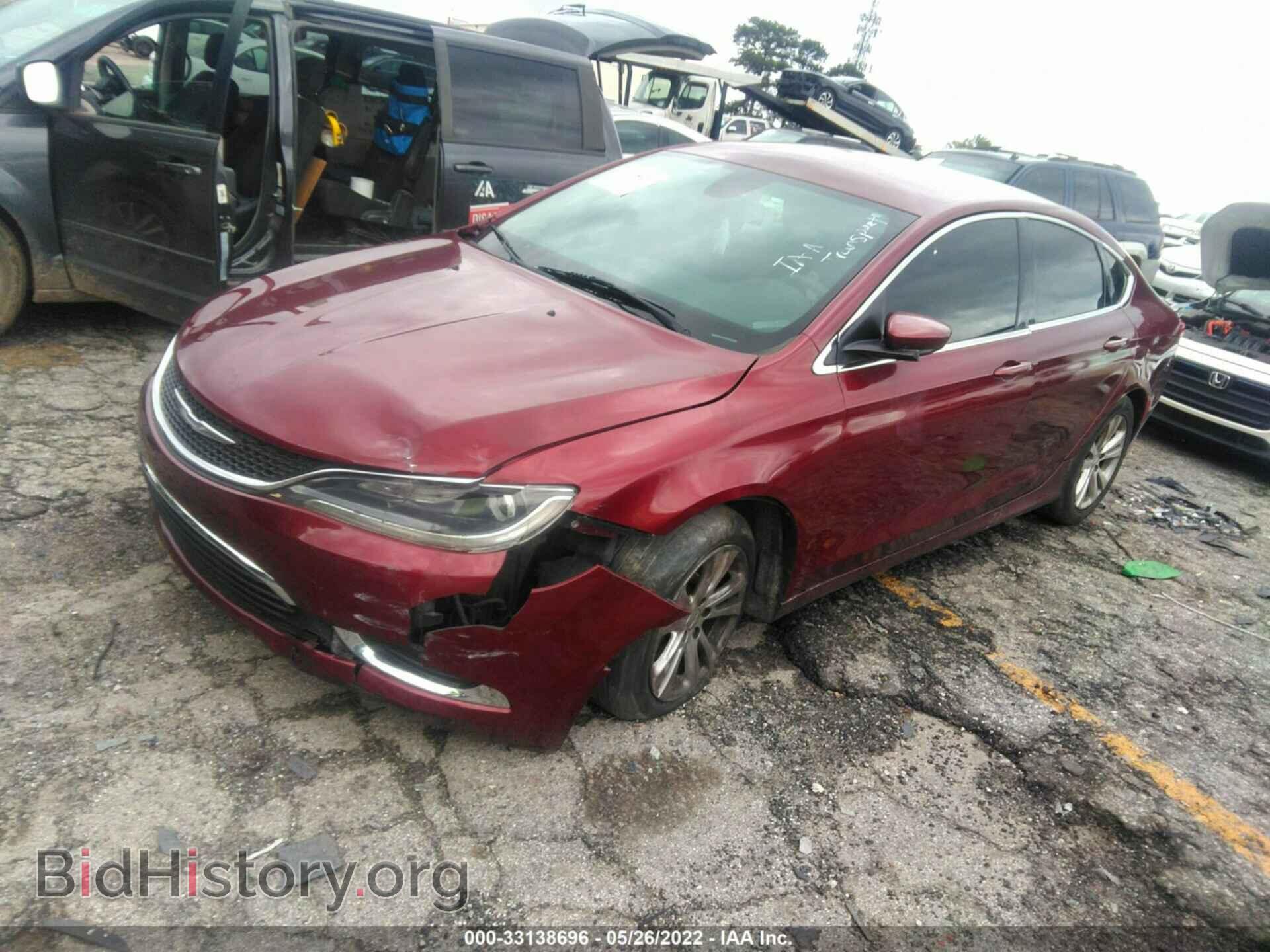 2015 CHRYSLER 200 - VIN: 1C3CCCABXFN631232 - Фото 2