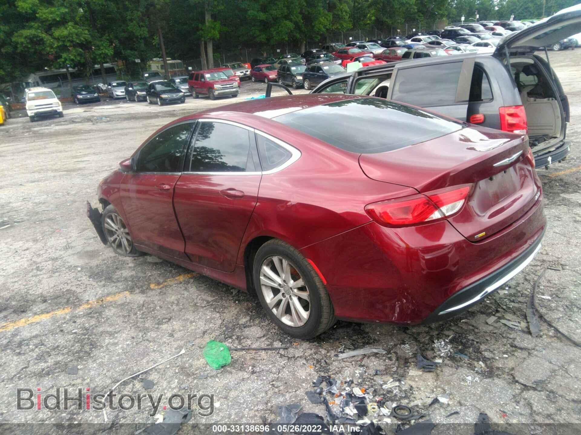 2015 CHRYSLER 200 - VIN: 1C3CCCABXFN631232 - Фото 3