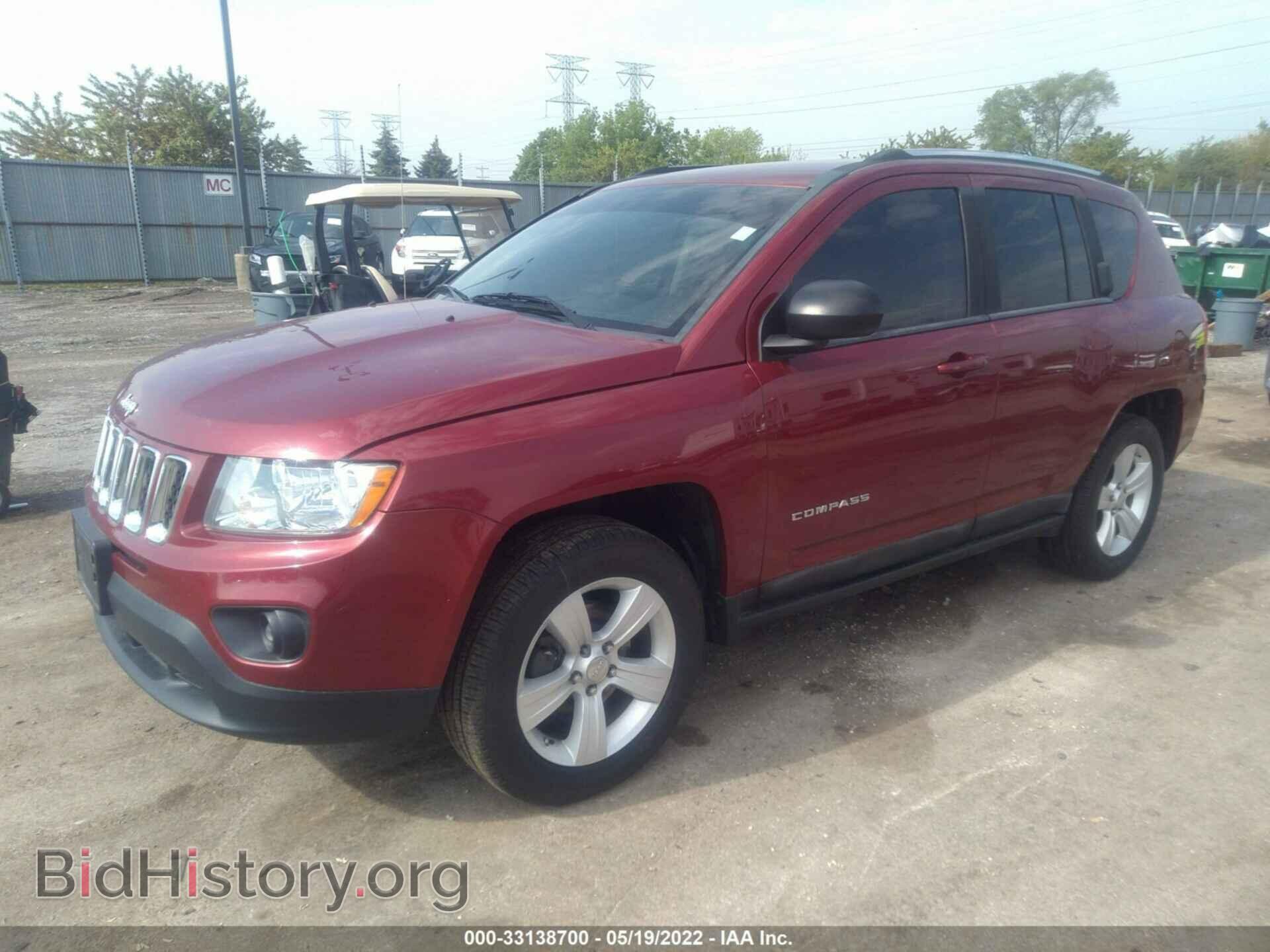2011 JEEP COMPASS - VIN: 1J4NT1FA1BD137554 - Фото 2